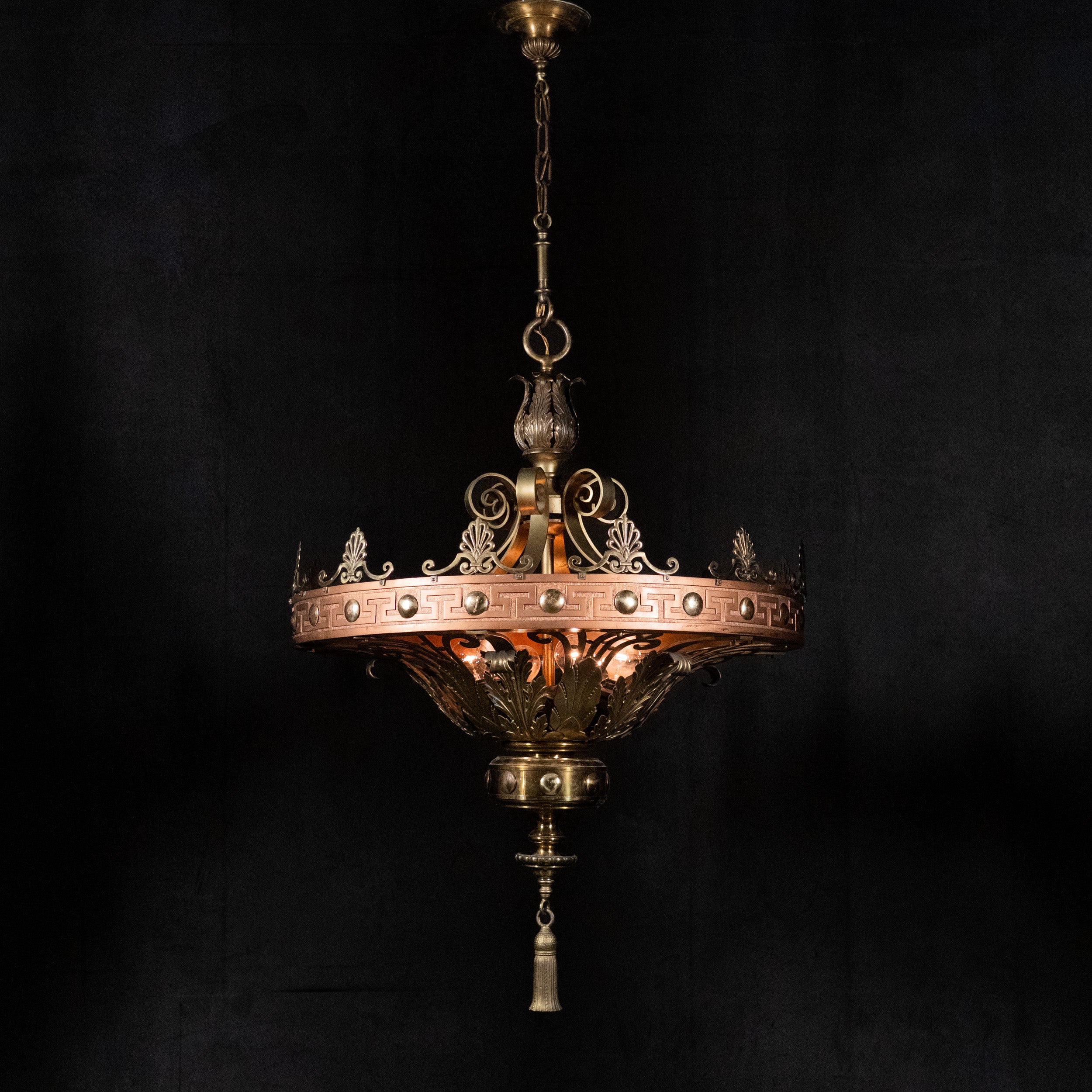 bank light | Scott Landon Antiques and Interiors.