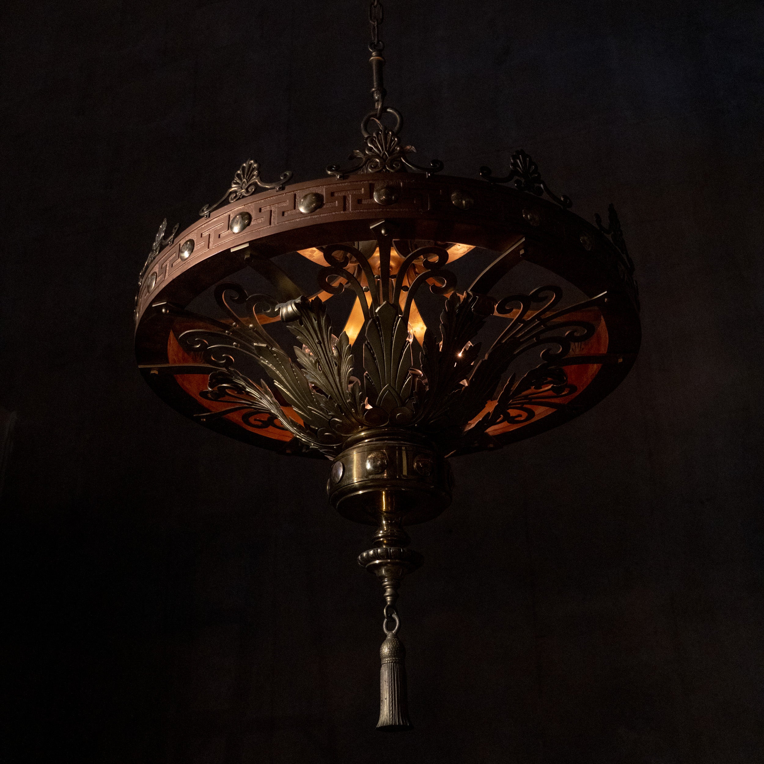 bank light | Scott Landon Antiques and Interiors.