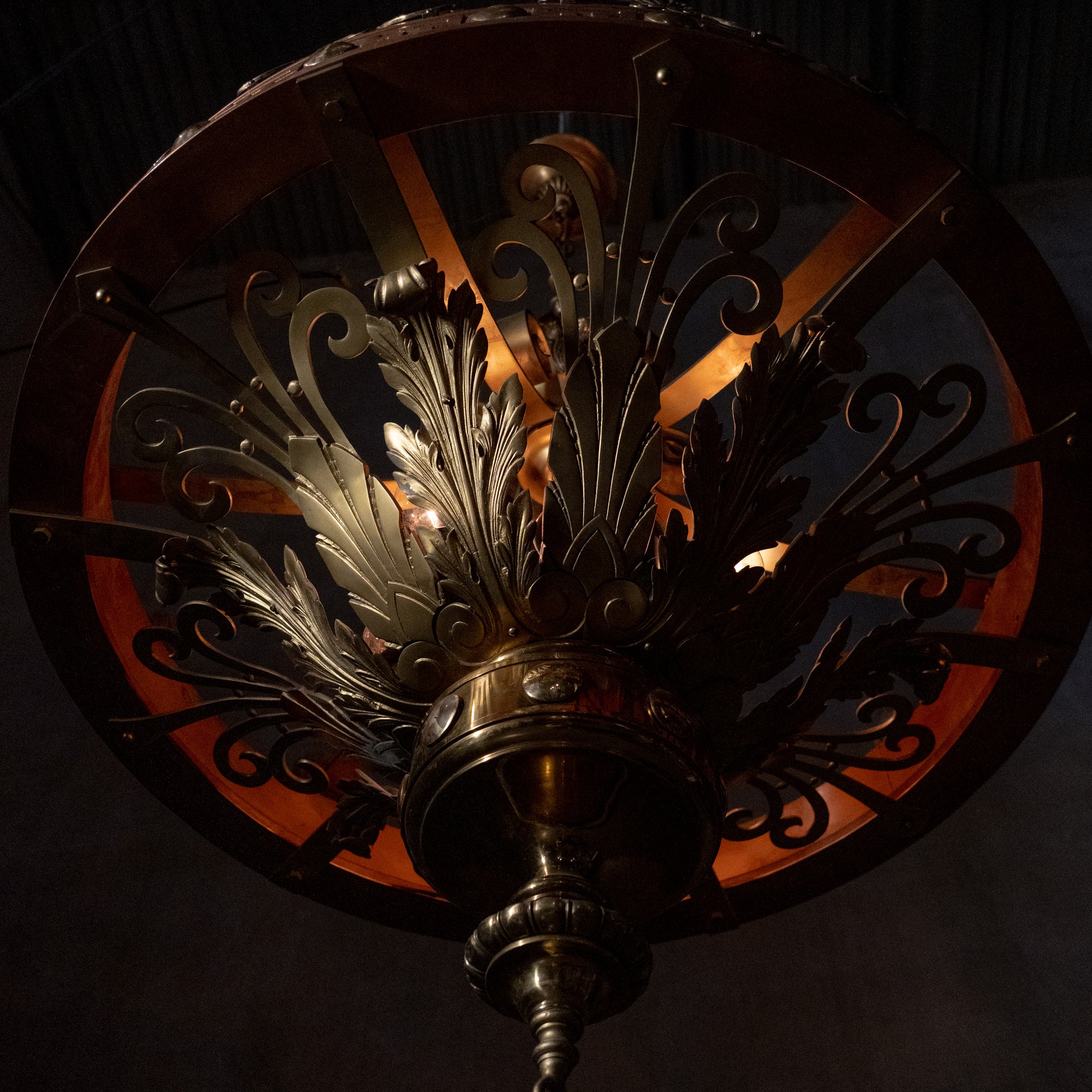 bank light | Scott Landon Antiques and Interiors.
