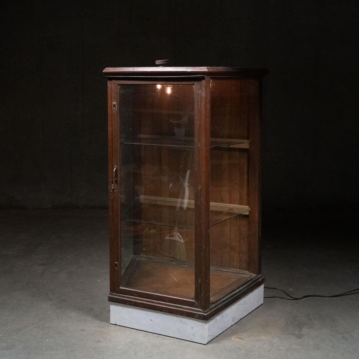 C 1900 Mercantile Copper Display Case