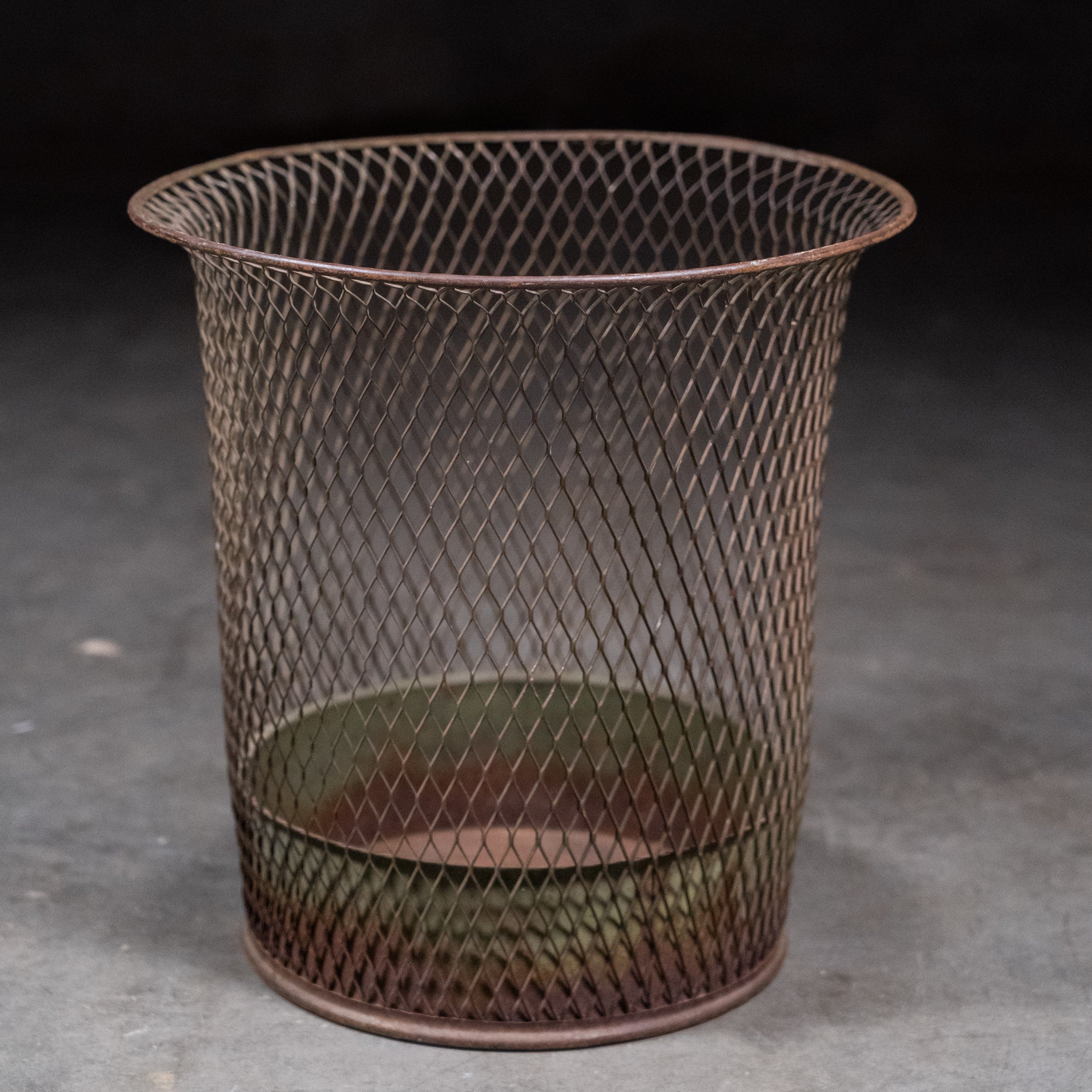 small trash bin | Scott Landon Antiques and Interiors.