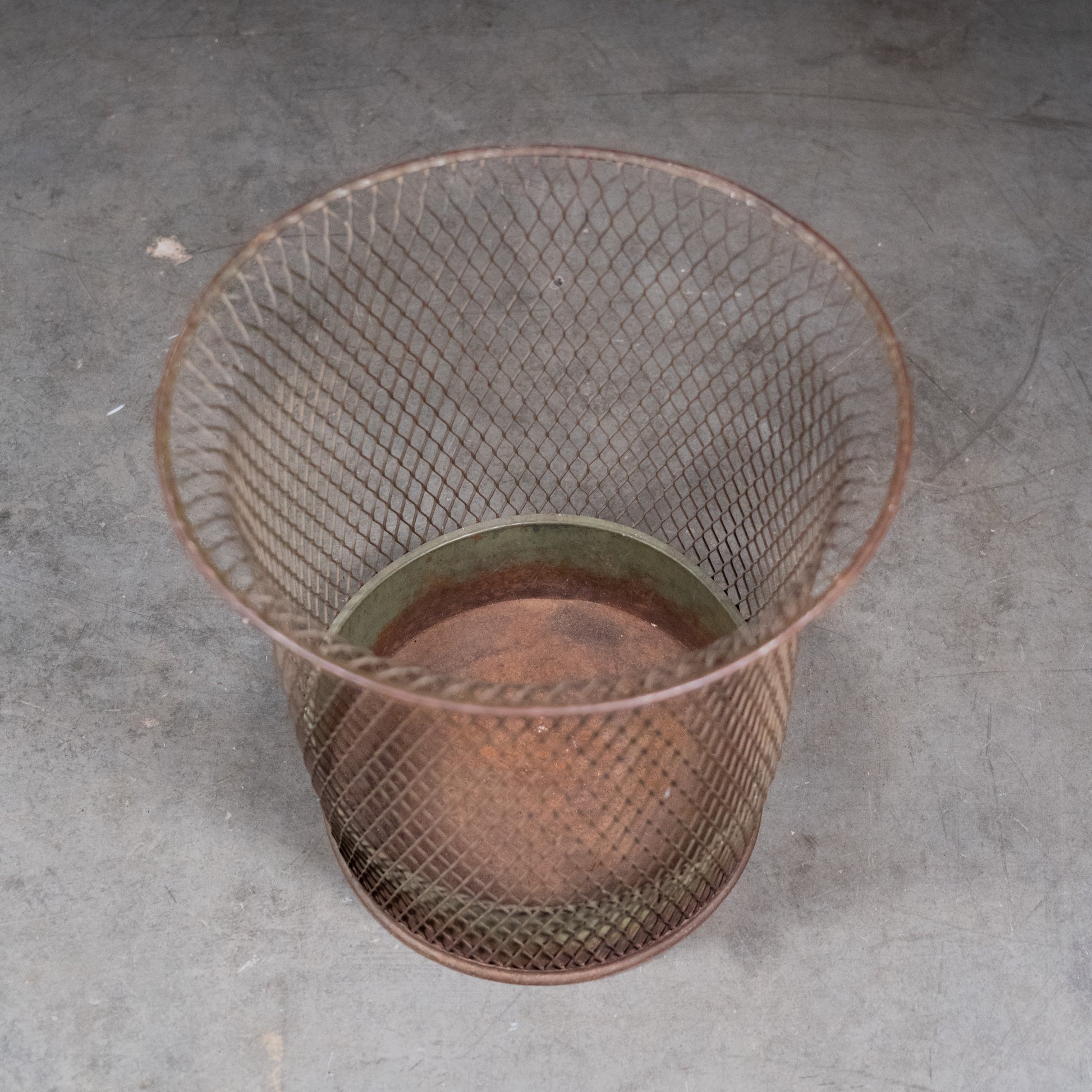 small trash bin | Scott Landon Antiques and Interiors.