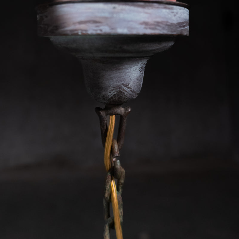 copper lantern pendant | Scott Landon Antiques and Interiors.