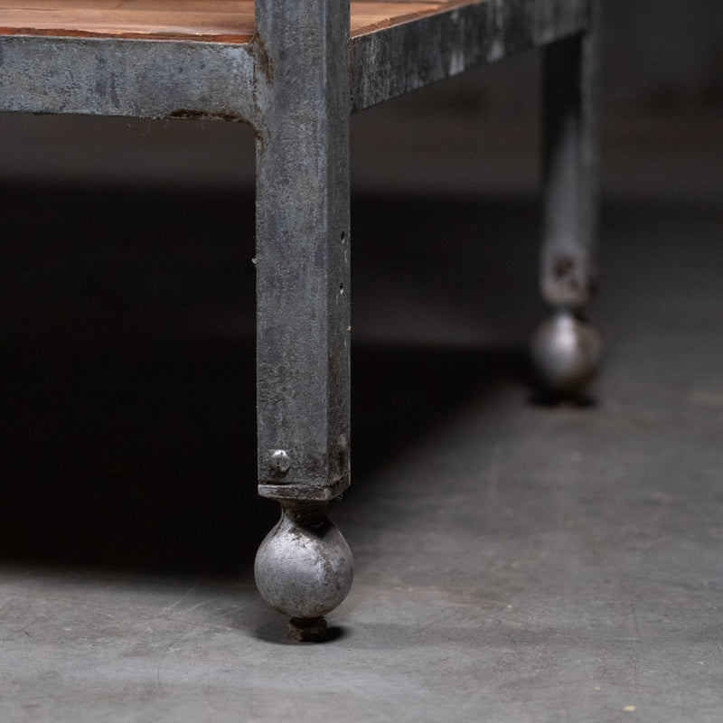 industrial table | Scott Landon Antiques and Interiors.