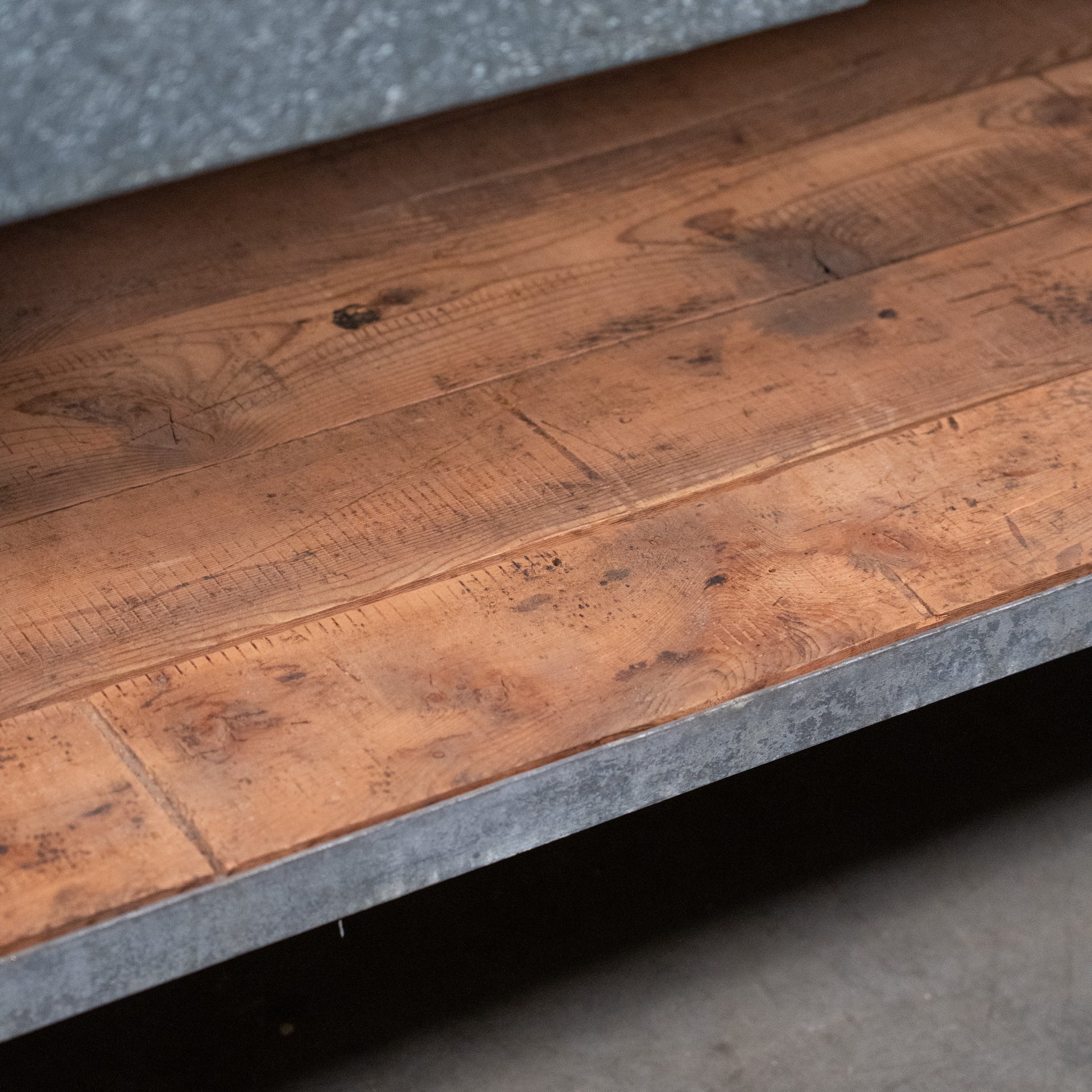 industrial table | Scott Landon Antiques and Interiors.