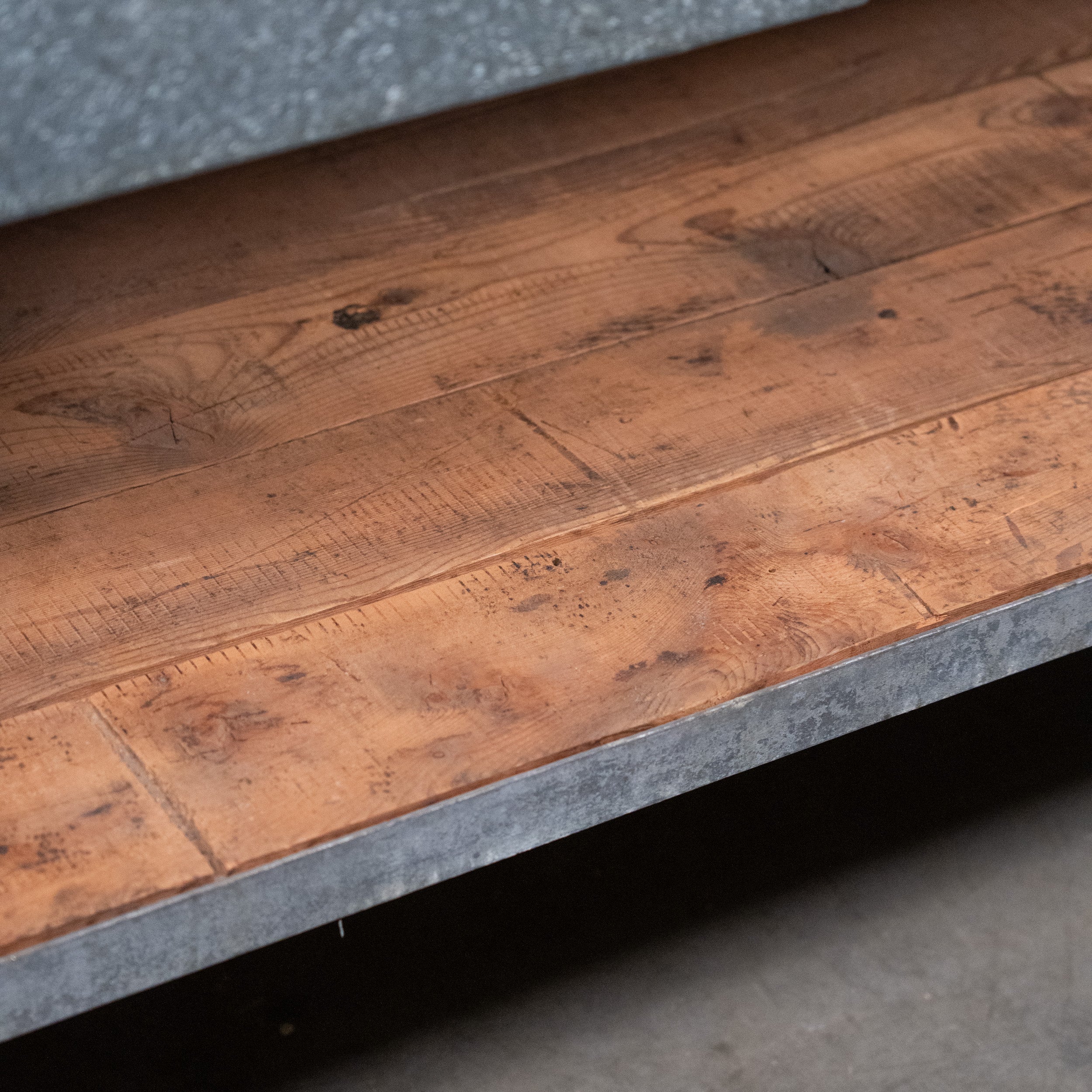 industrial table | Scott Landon Antiques and Interiors.