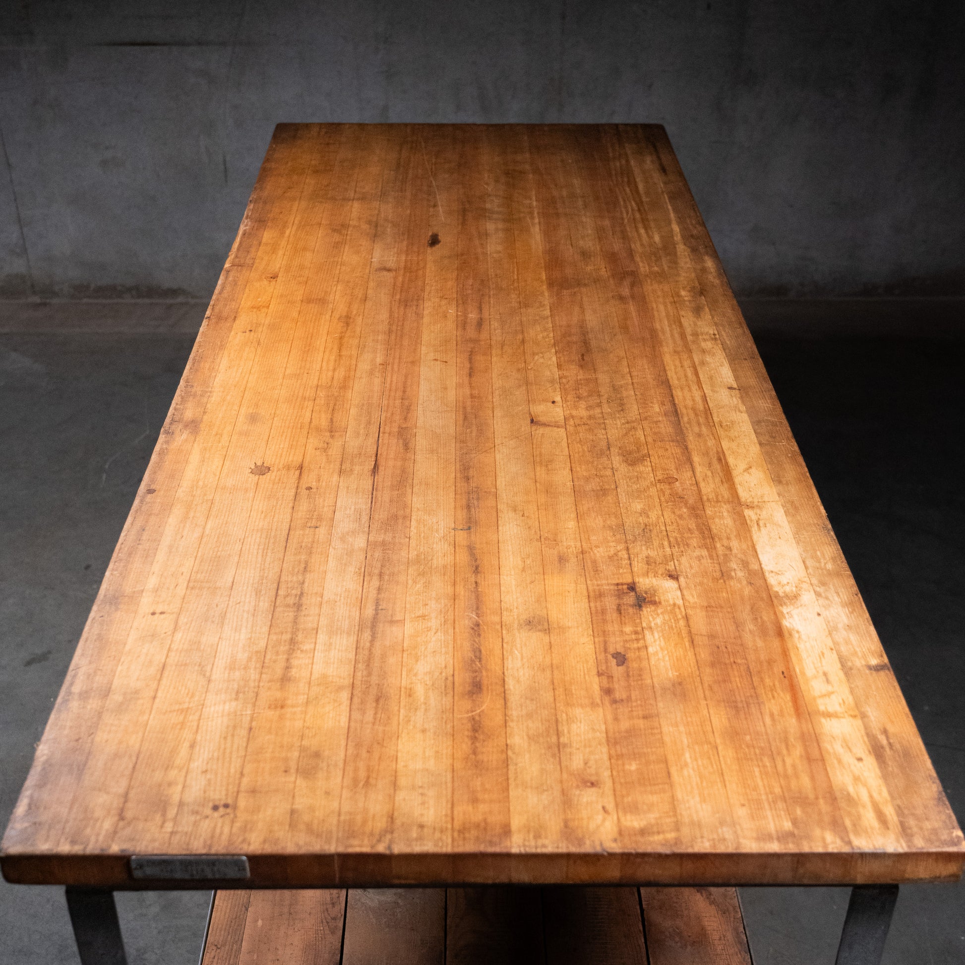 industrial table | Scott Landon Antiques and Interiors.