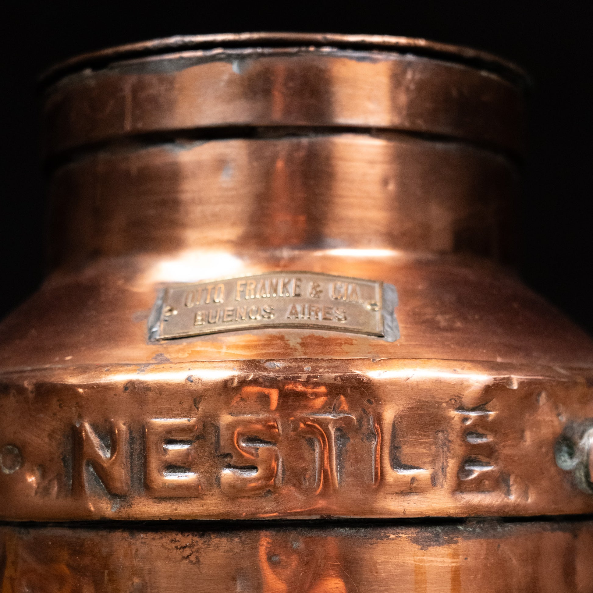 nestle can | Scott Landon Antiques and Interiors.