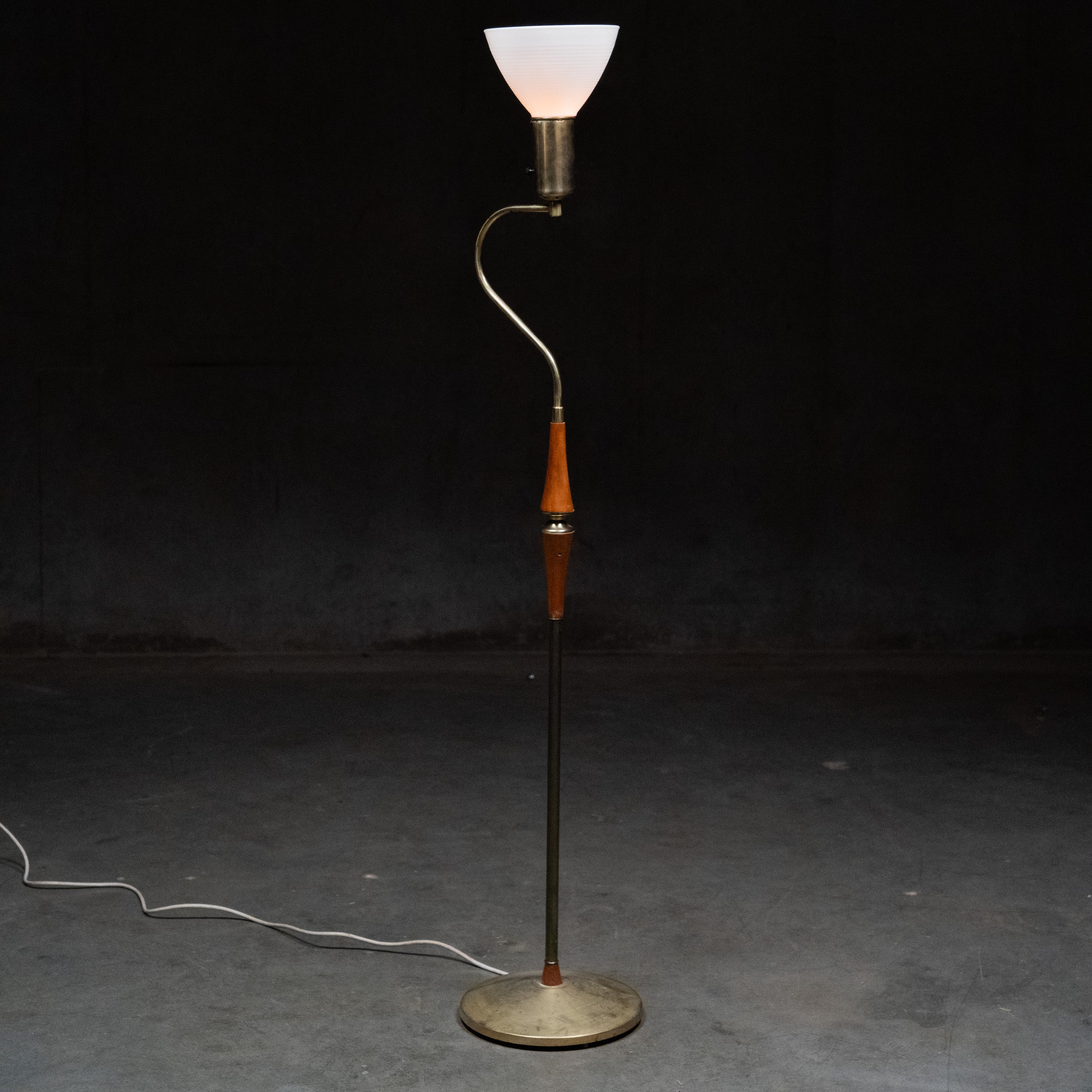 mcm floor lamp | Scott Landon Antiques and Interiors.