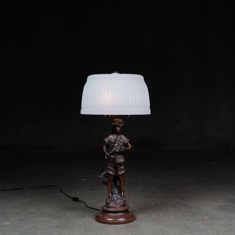 fishing lamp | Scott Landon Antiques and Interiors.