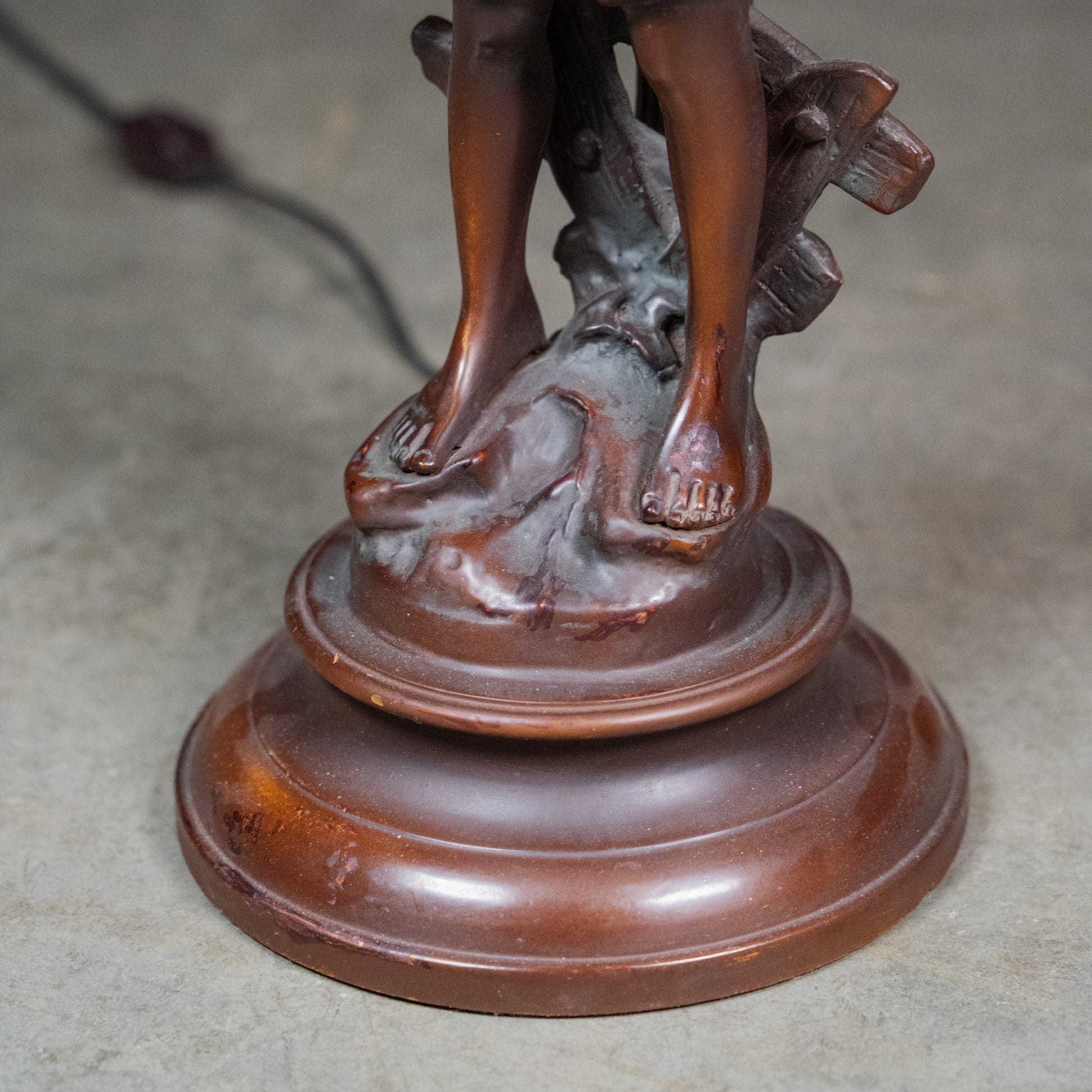 fishing lamp | Scott Landon Antiques and Interiors.