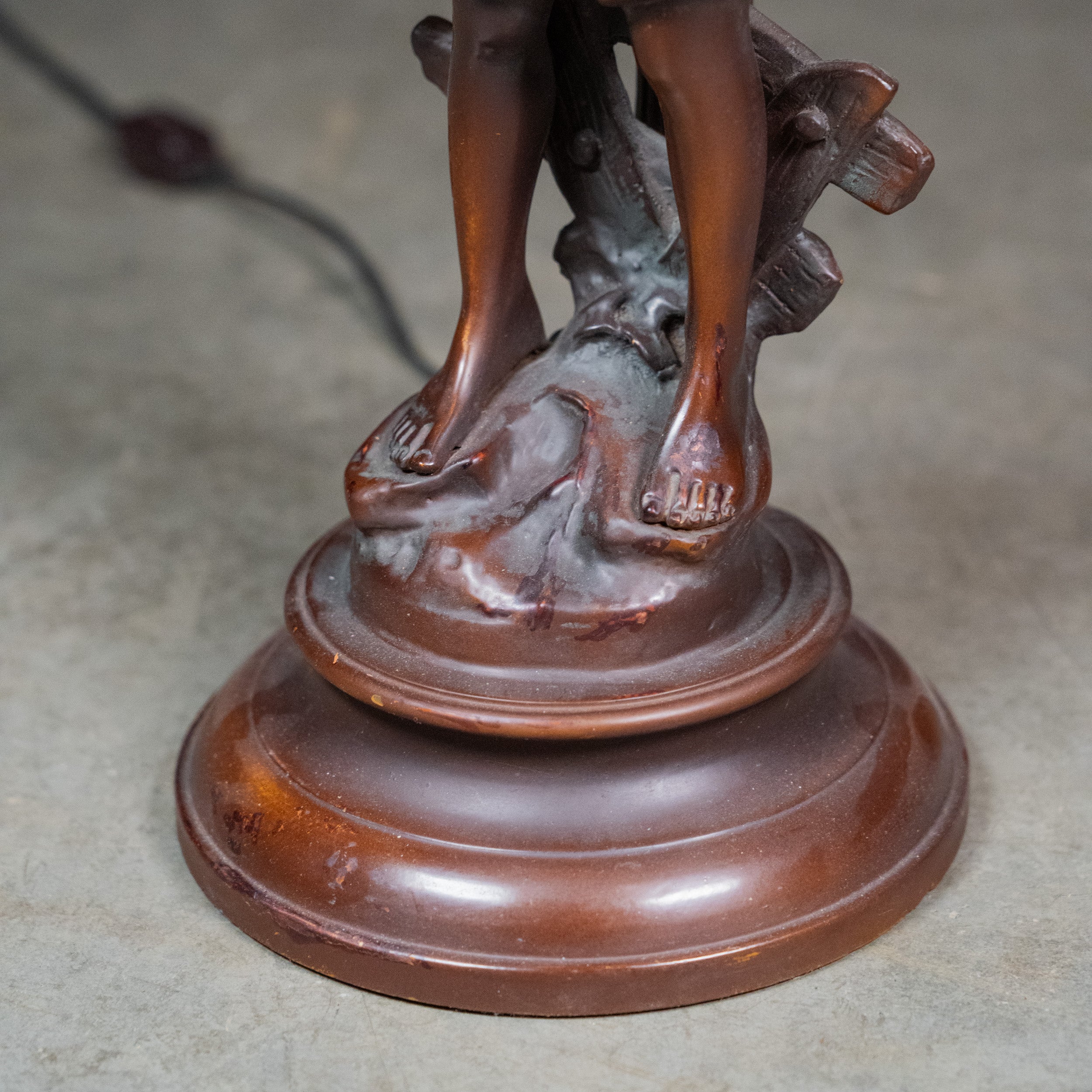fishing lamp | Scott Landon Antiques and Interiors.