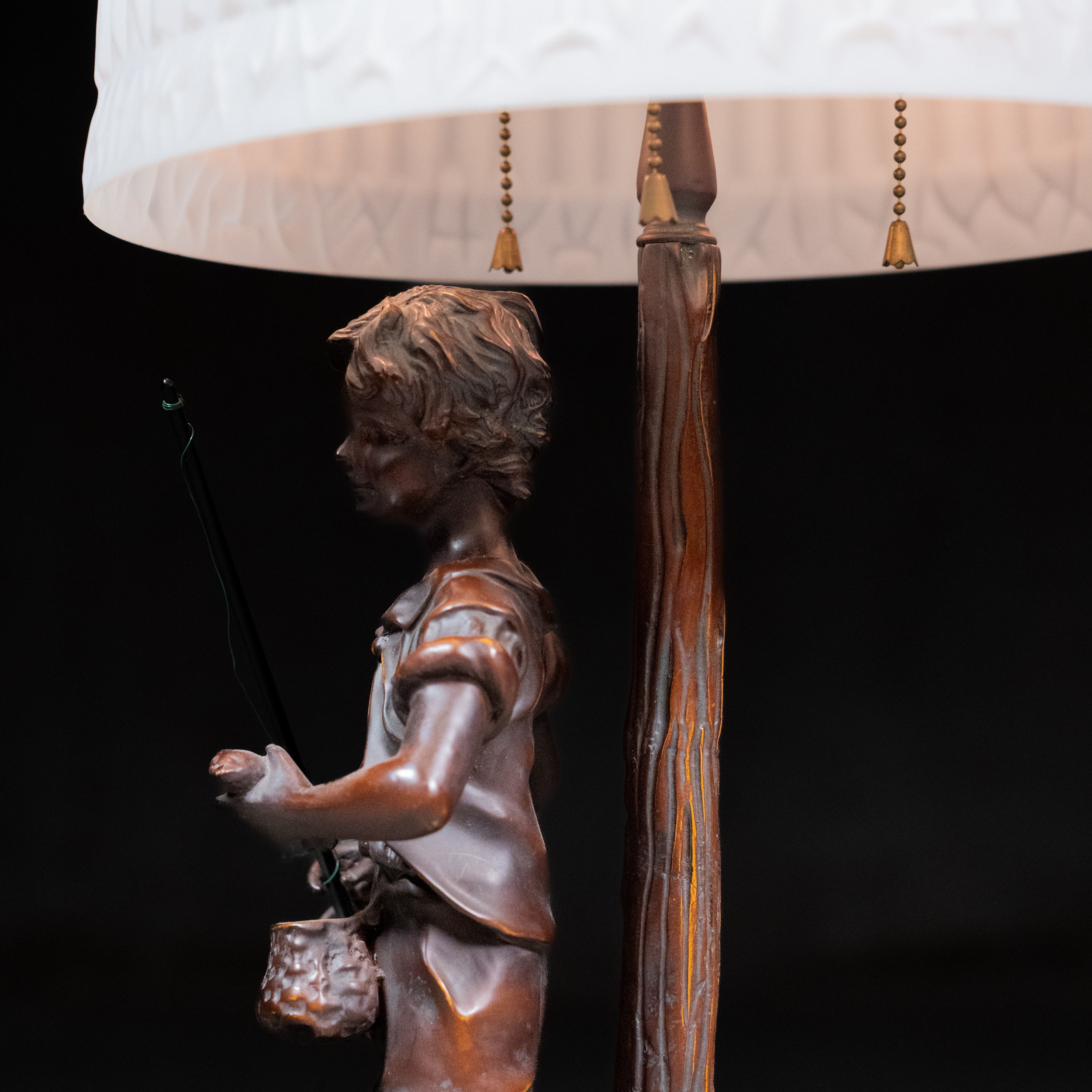 fishing lamp | Scott Landon Antiques and Interiors.