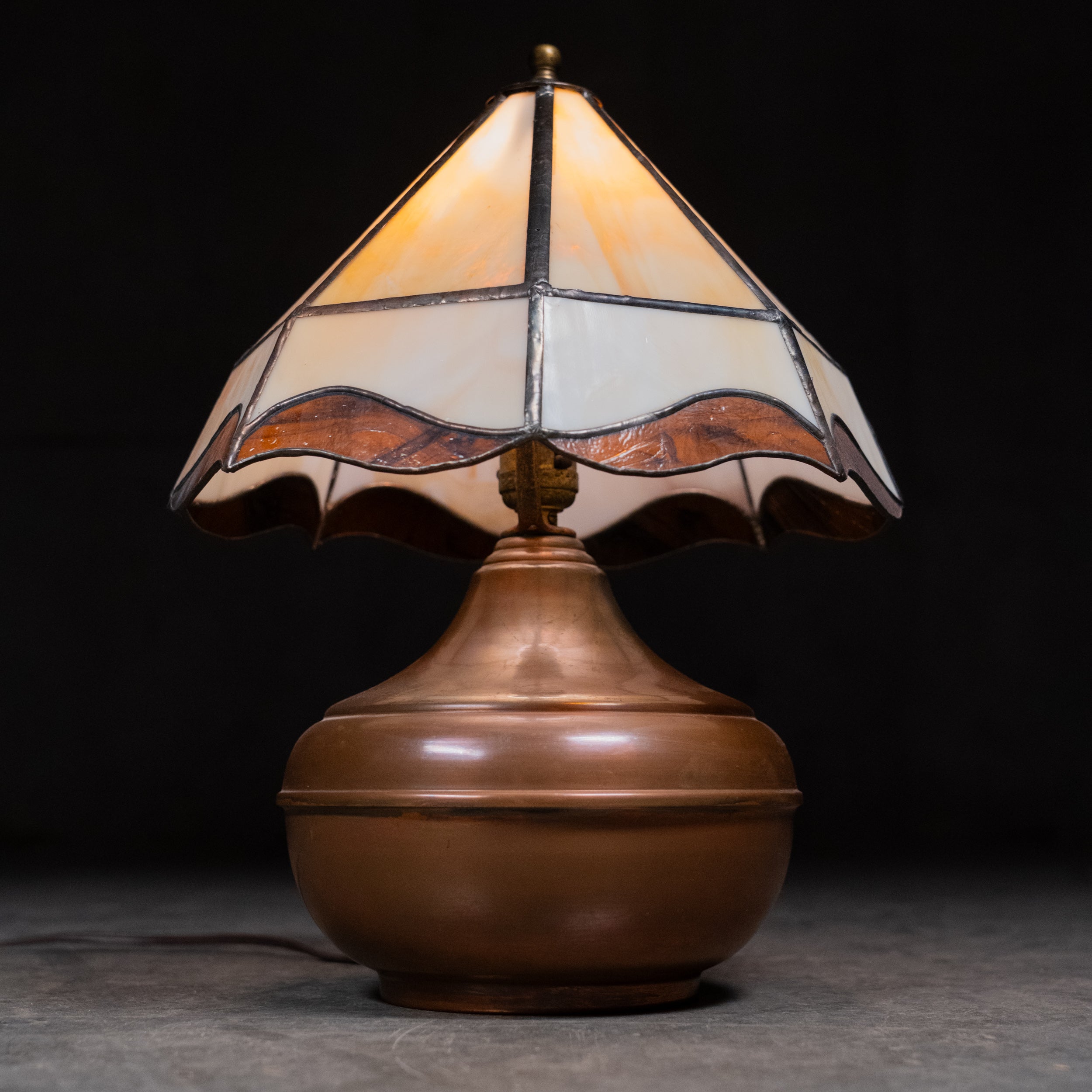 Copper Lamp | Scott Landon Antiques and Interiors.