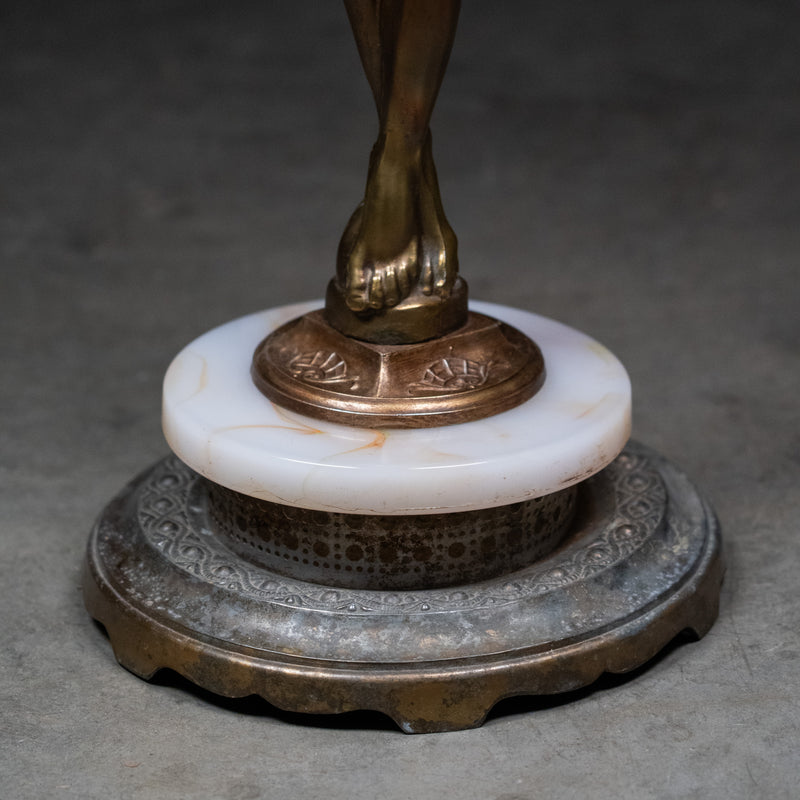 Bronze Statue Ashtray | Scott Landon Antiques and Interiors.