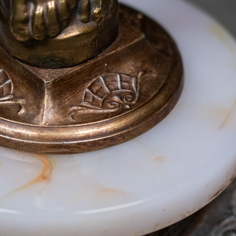 Bronze Statue Ashtray | Scott Landon Antiques and Interiors.