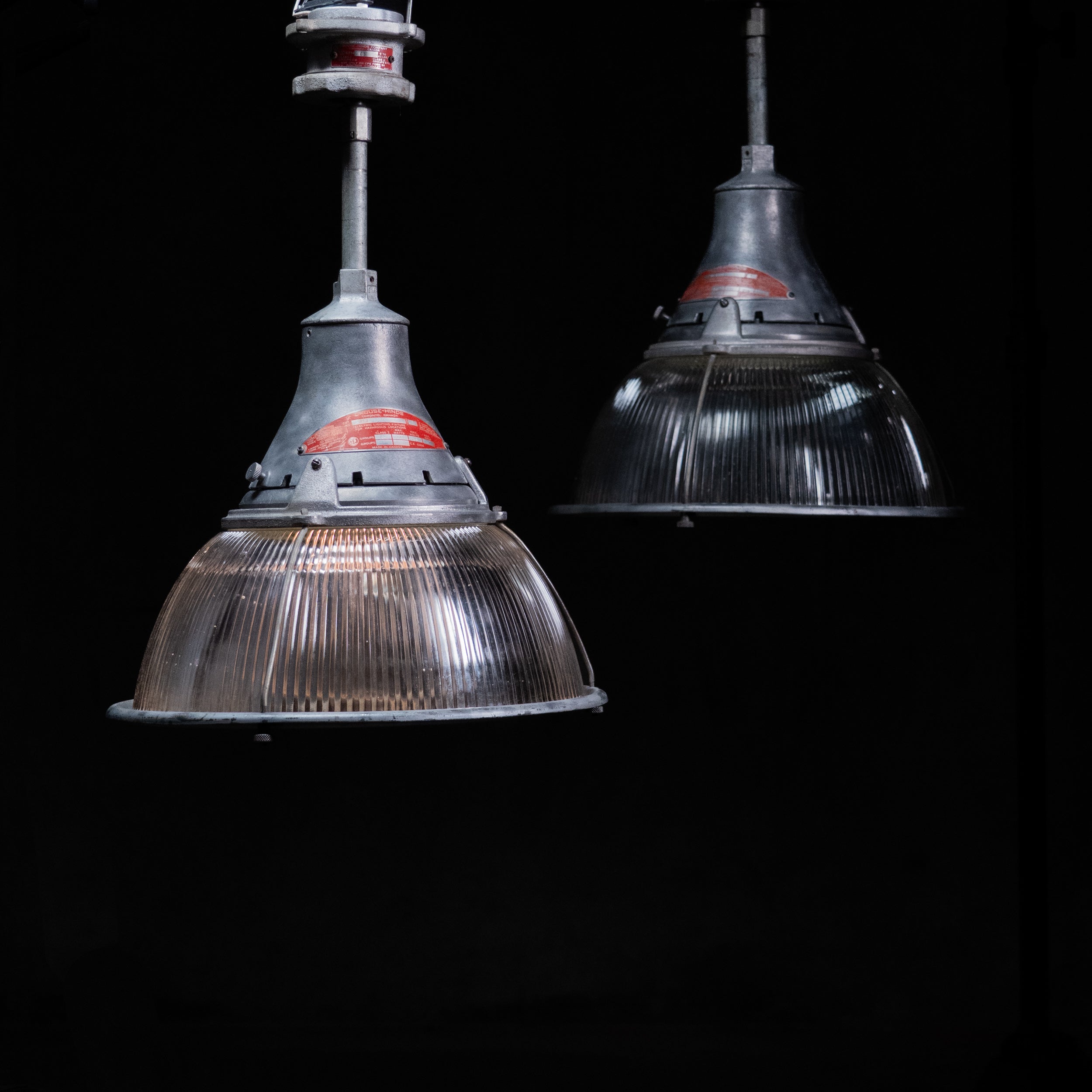 Crouse Hinds Pendant Lights | Scott Landon Antiques and Interiors.