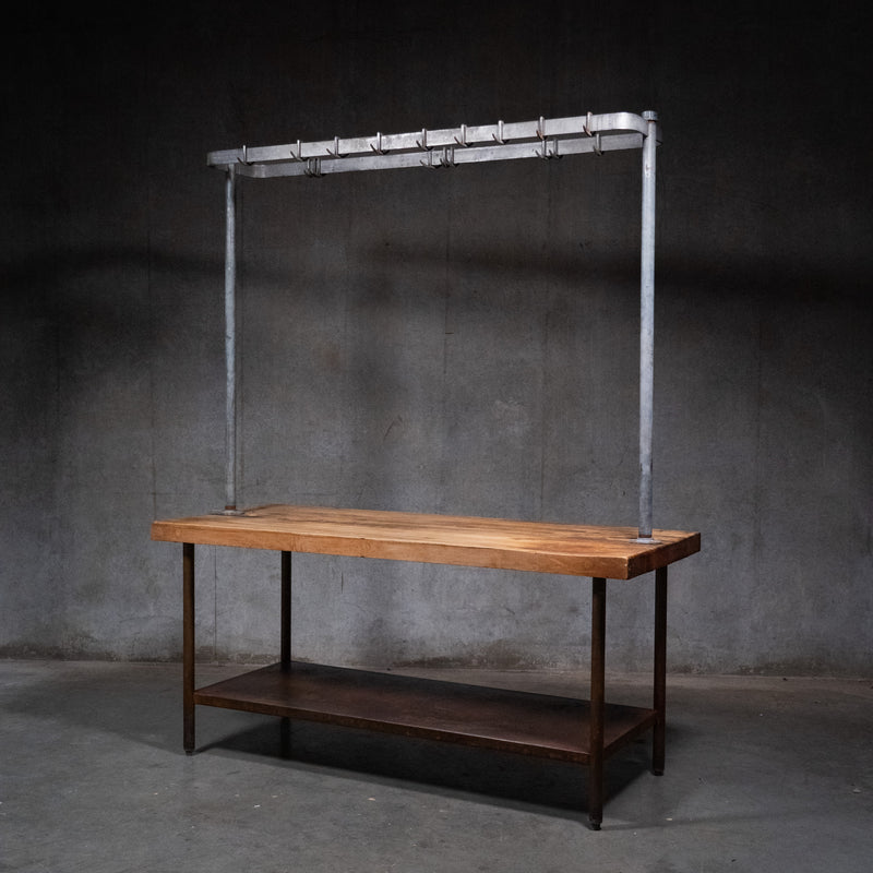 meat hook table | Scott Landon Antiques and Interiors.