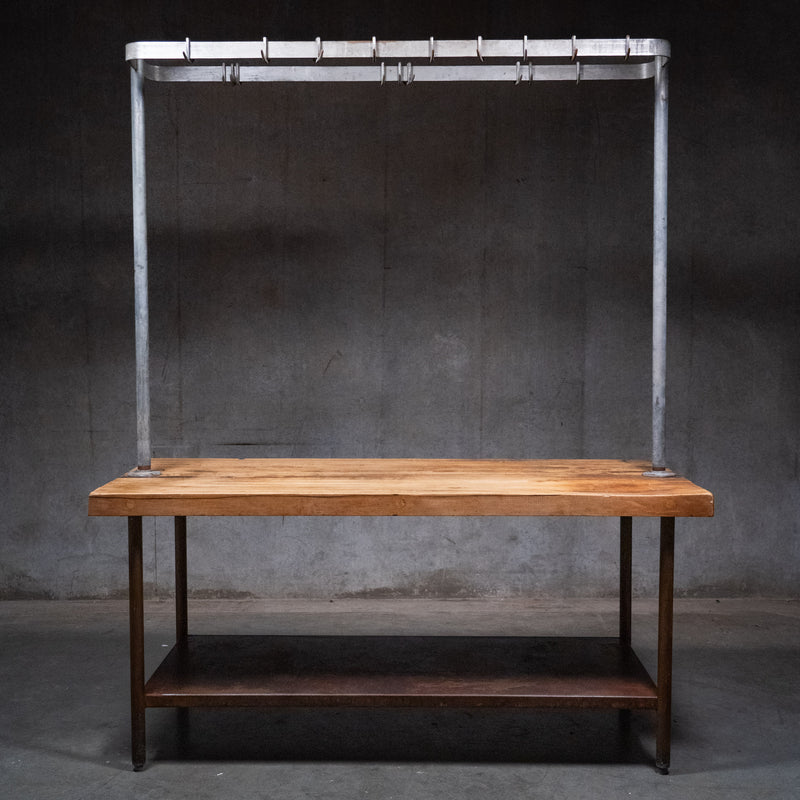 meat hook table | Scott Landon Antiques and Interiors.