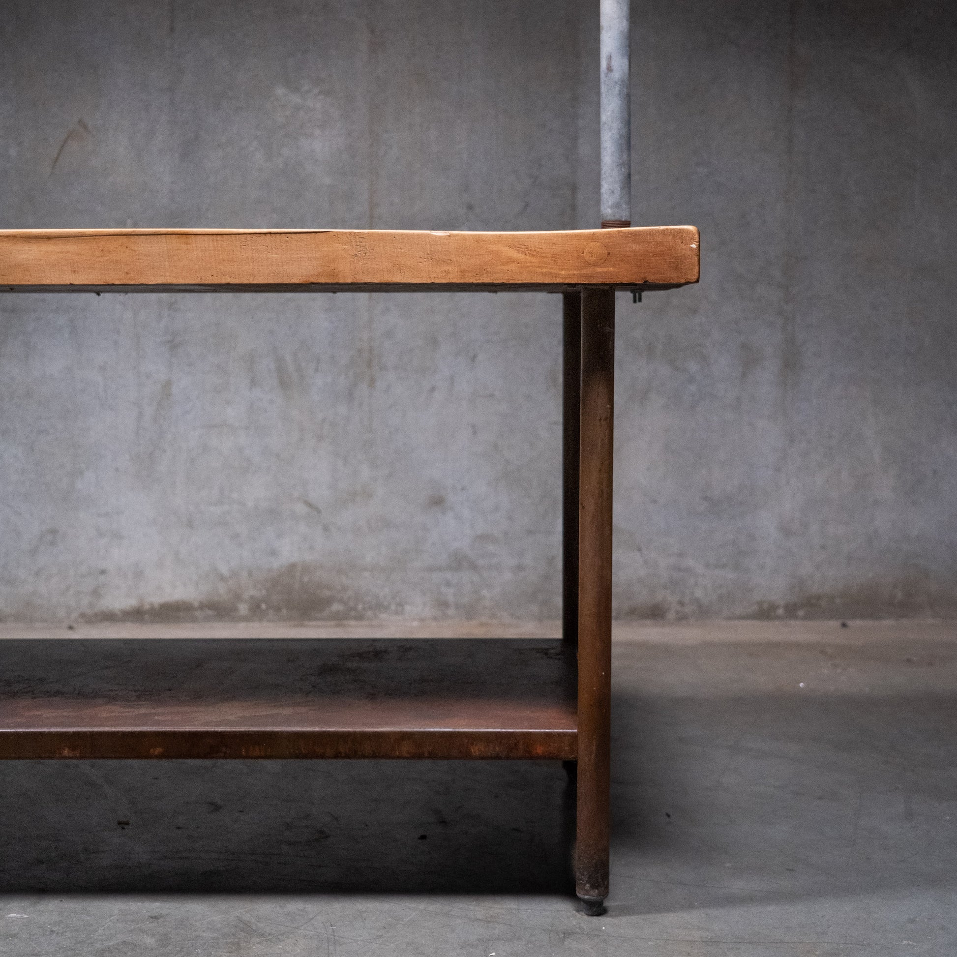 meat hook table | Scott Landon Antiques and Interiors.