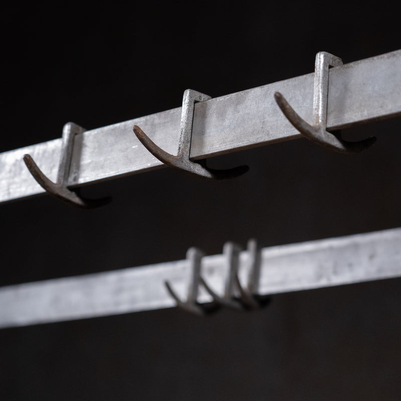 meat hook table | Scott Landon Antiques and Interiors.