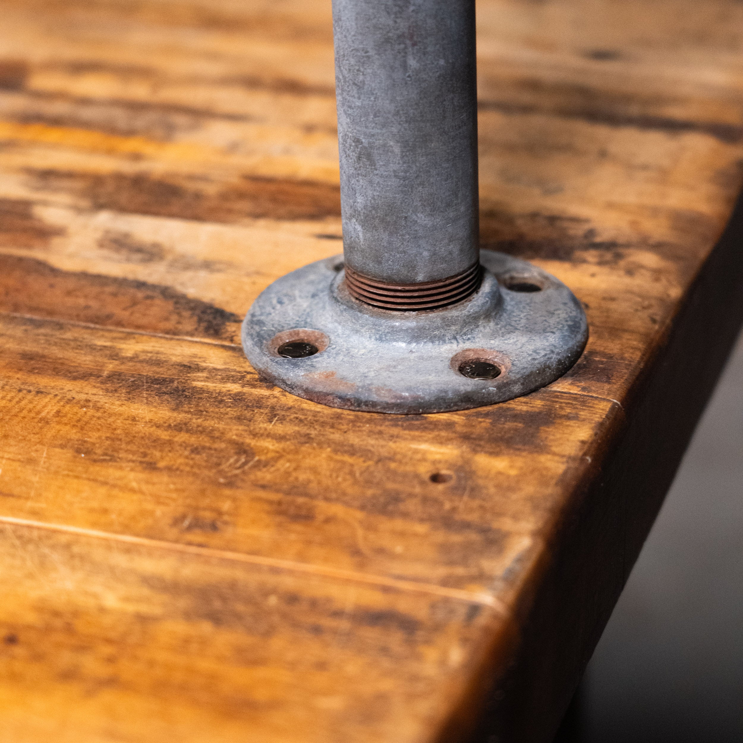 meat hook table | Scott Landon Antiques and Interiors.