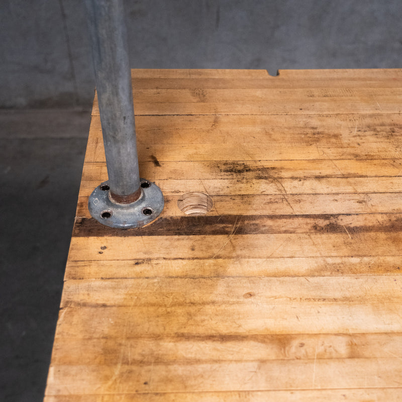 meat hook table | Scott Landon Antiques and Interiors.