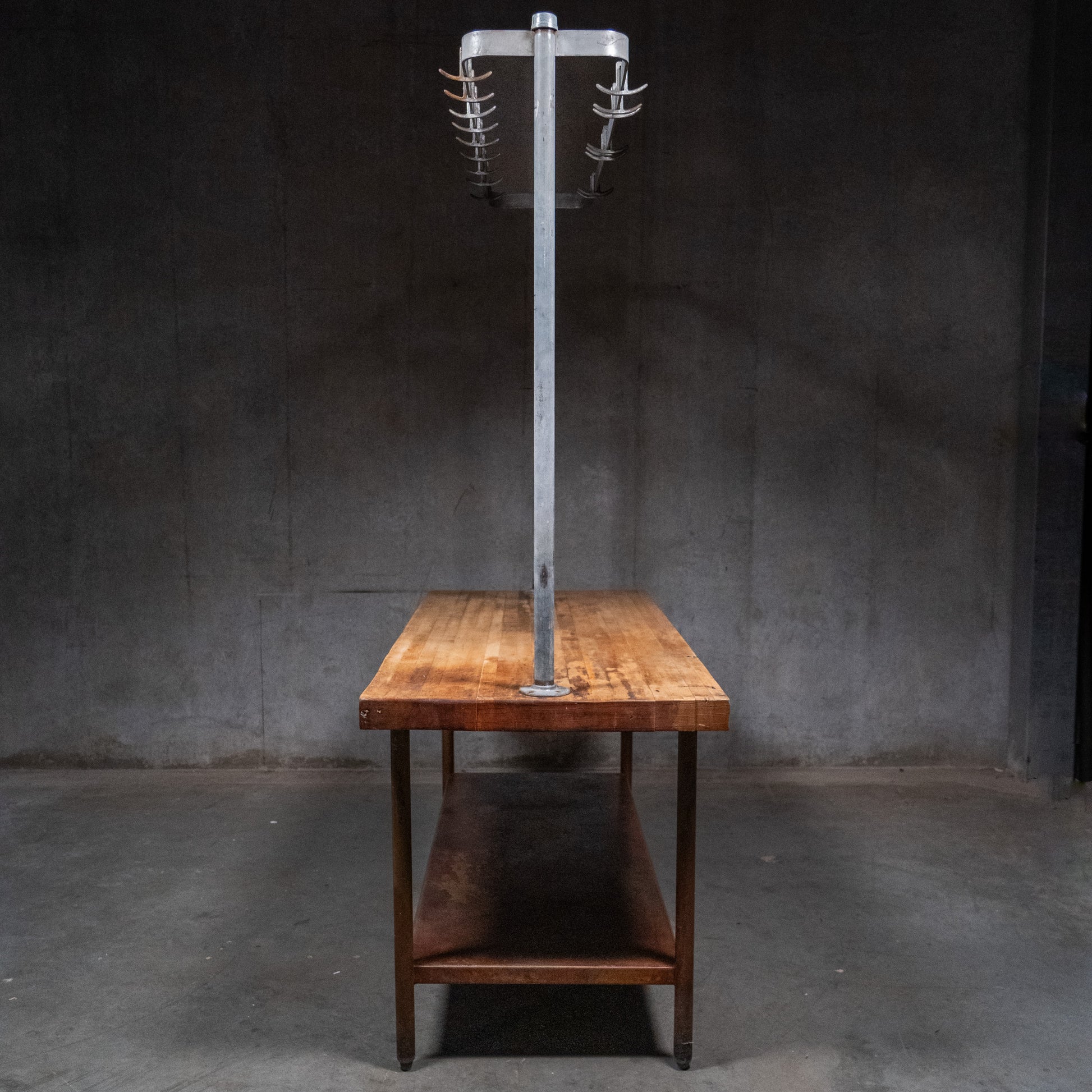 meat hook table | Scott Landon Antiques and Interiors.