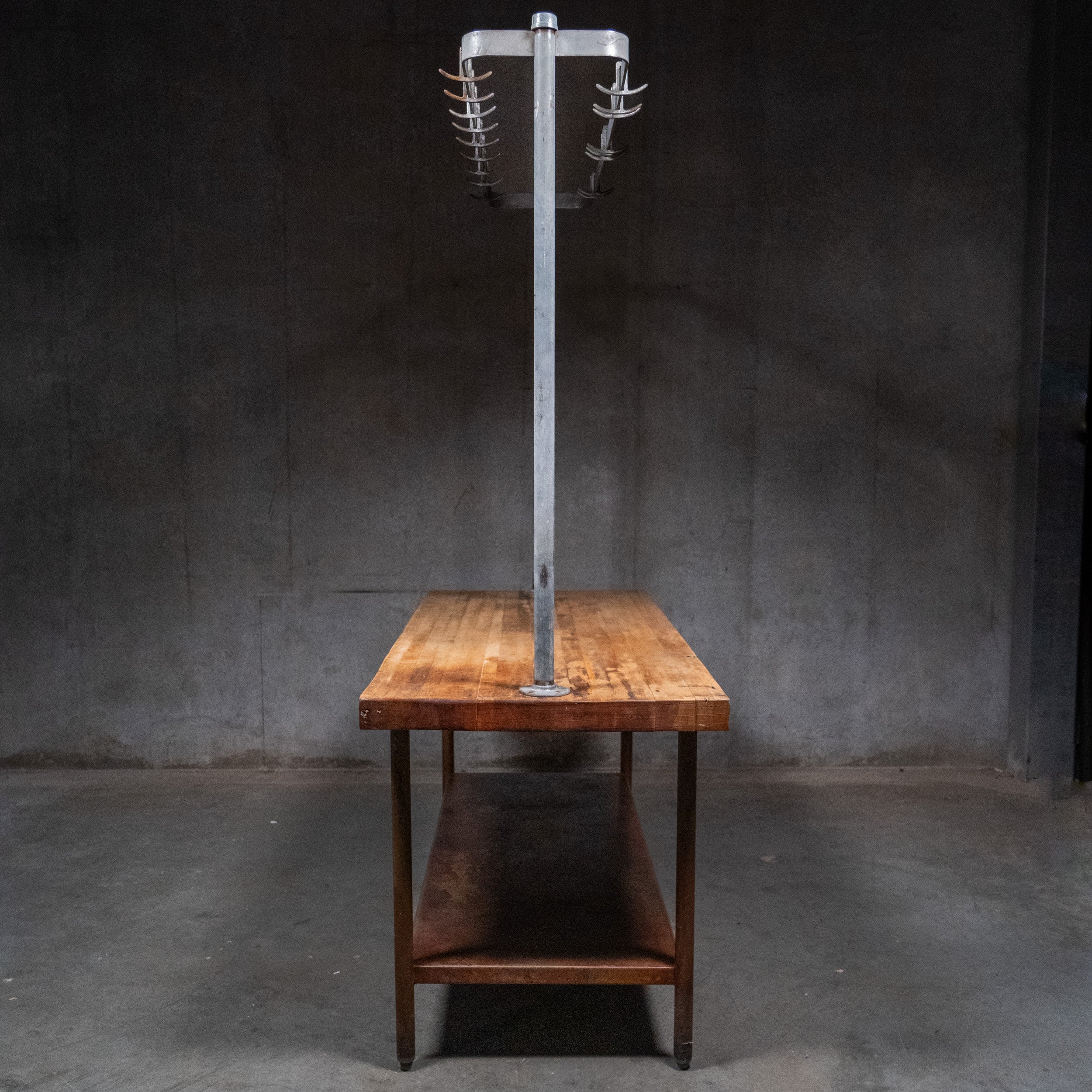 meat hook table | Scott Landon Antiques and Interiors.