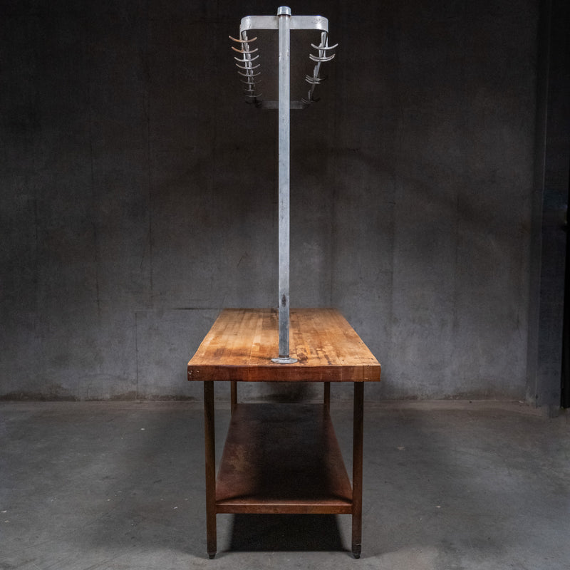 meat hook table | Scott Landon Antiques and Interiors.