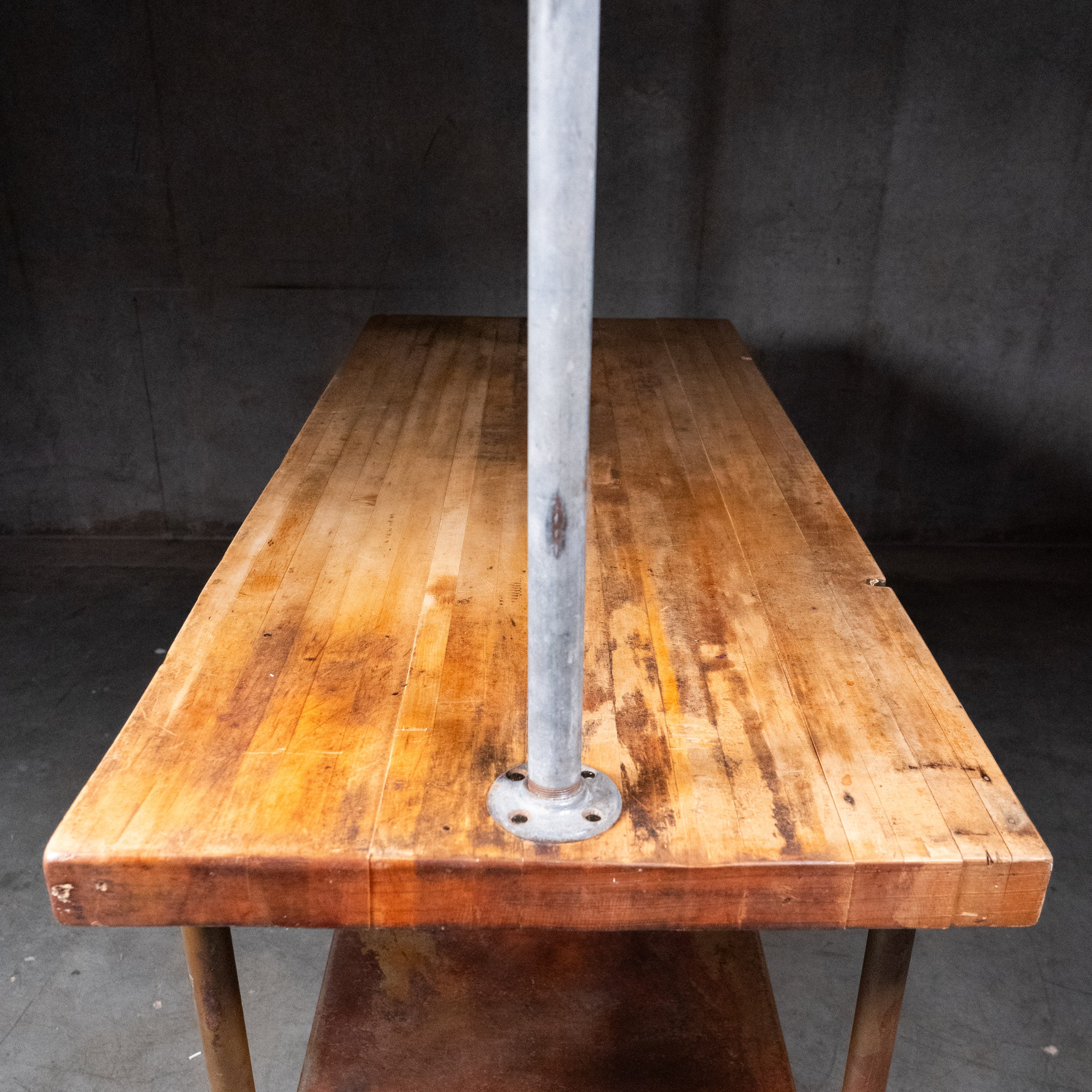 meat hook table | Scott Landon Antiques and Interiors.