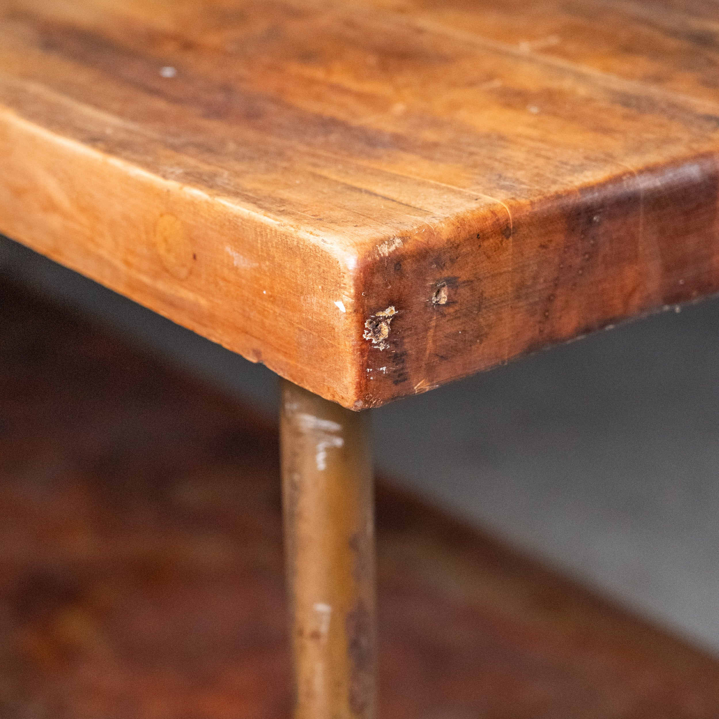 meat hook table | Scott Landon Antiques and Interiors.