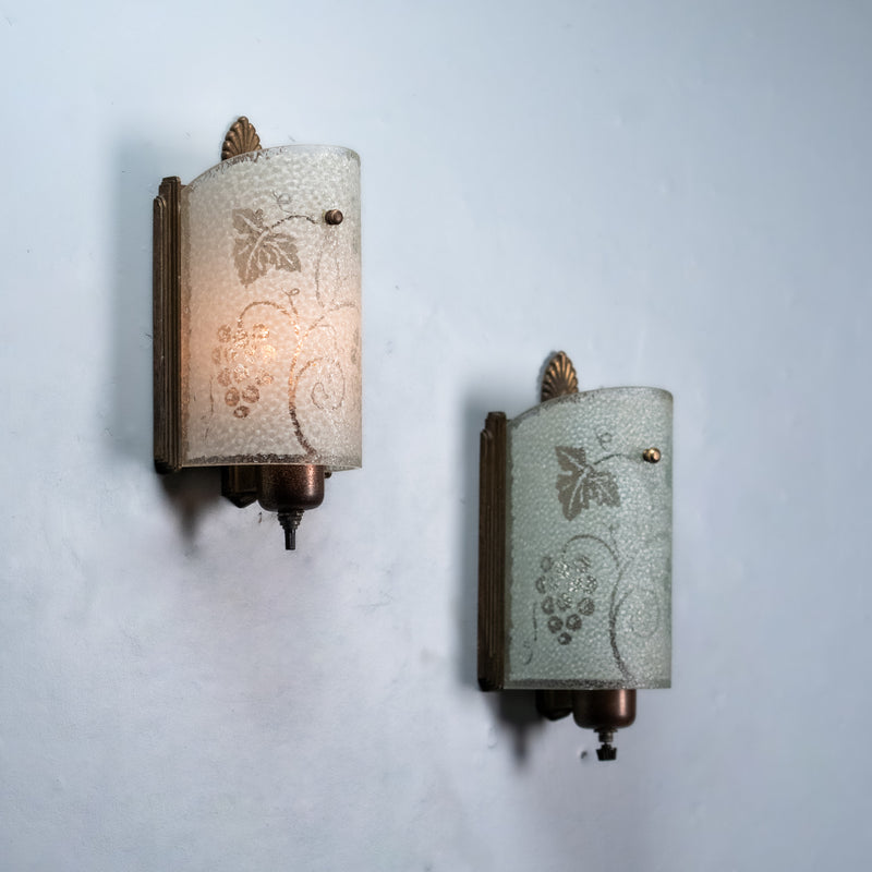 grape sconces | Scott Landon Antiques and Interiors.