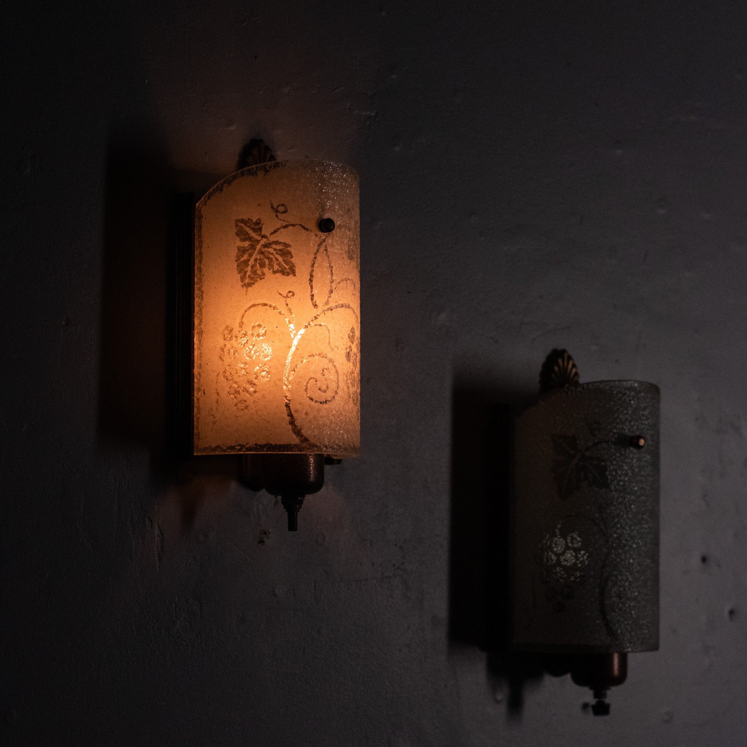 grape sconces | Scott Landon Antiques and Interiors.