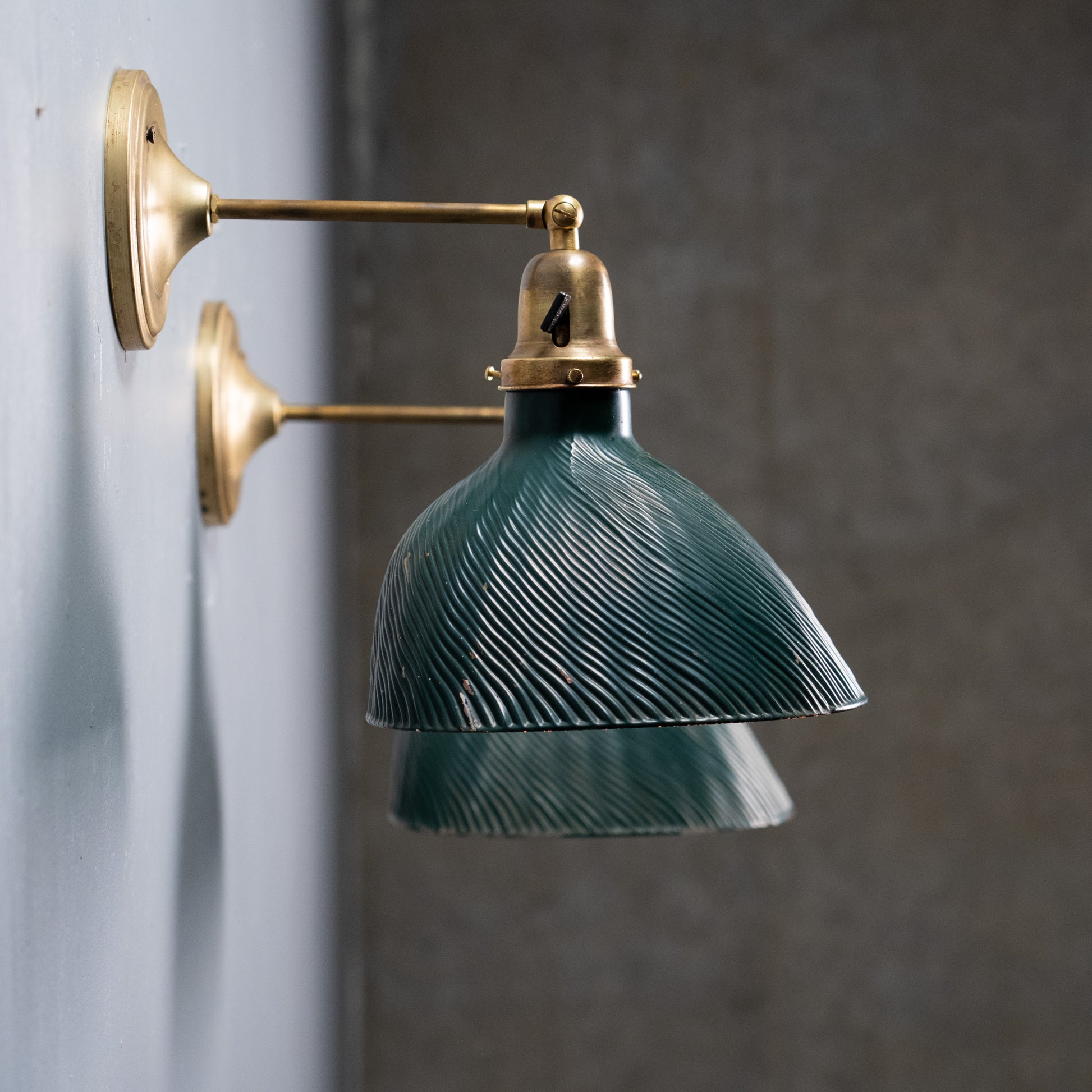 mercury shade sconces | Scott Landon Antiques and Interiors.