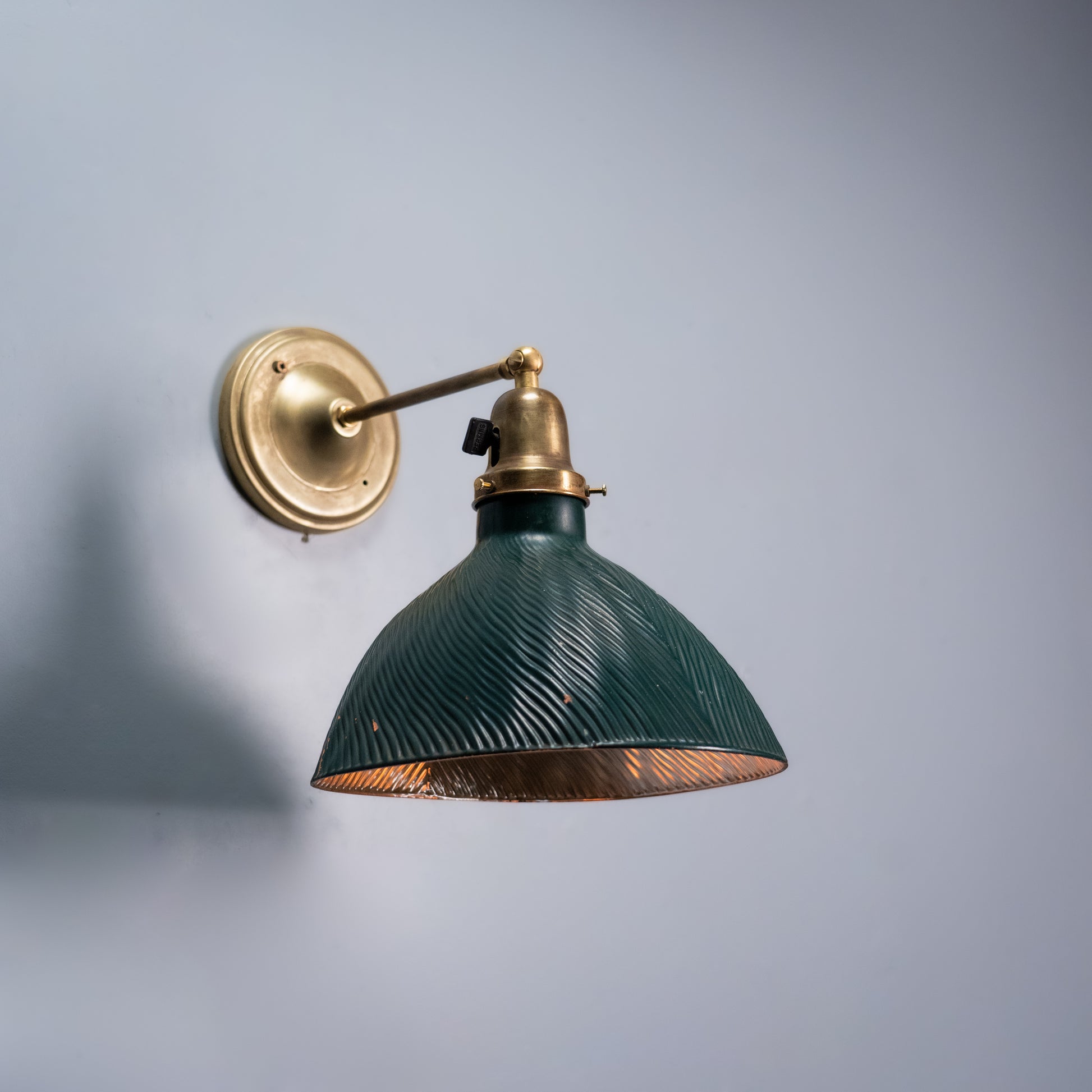mercury shade sconces | Scott Landon Antiques and Interiors.