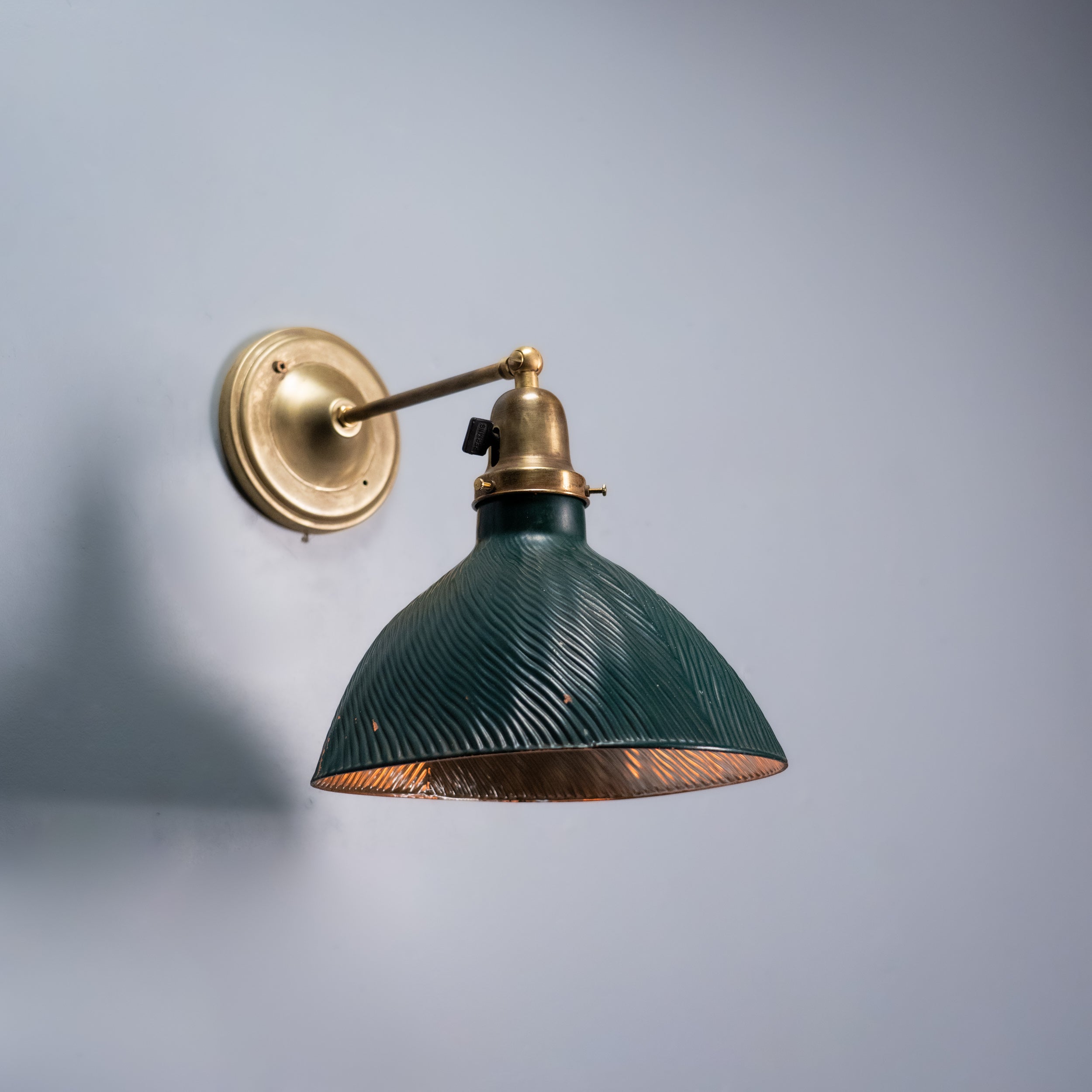 mercury shade sconces | Scott Landon Antiques and Interiors.