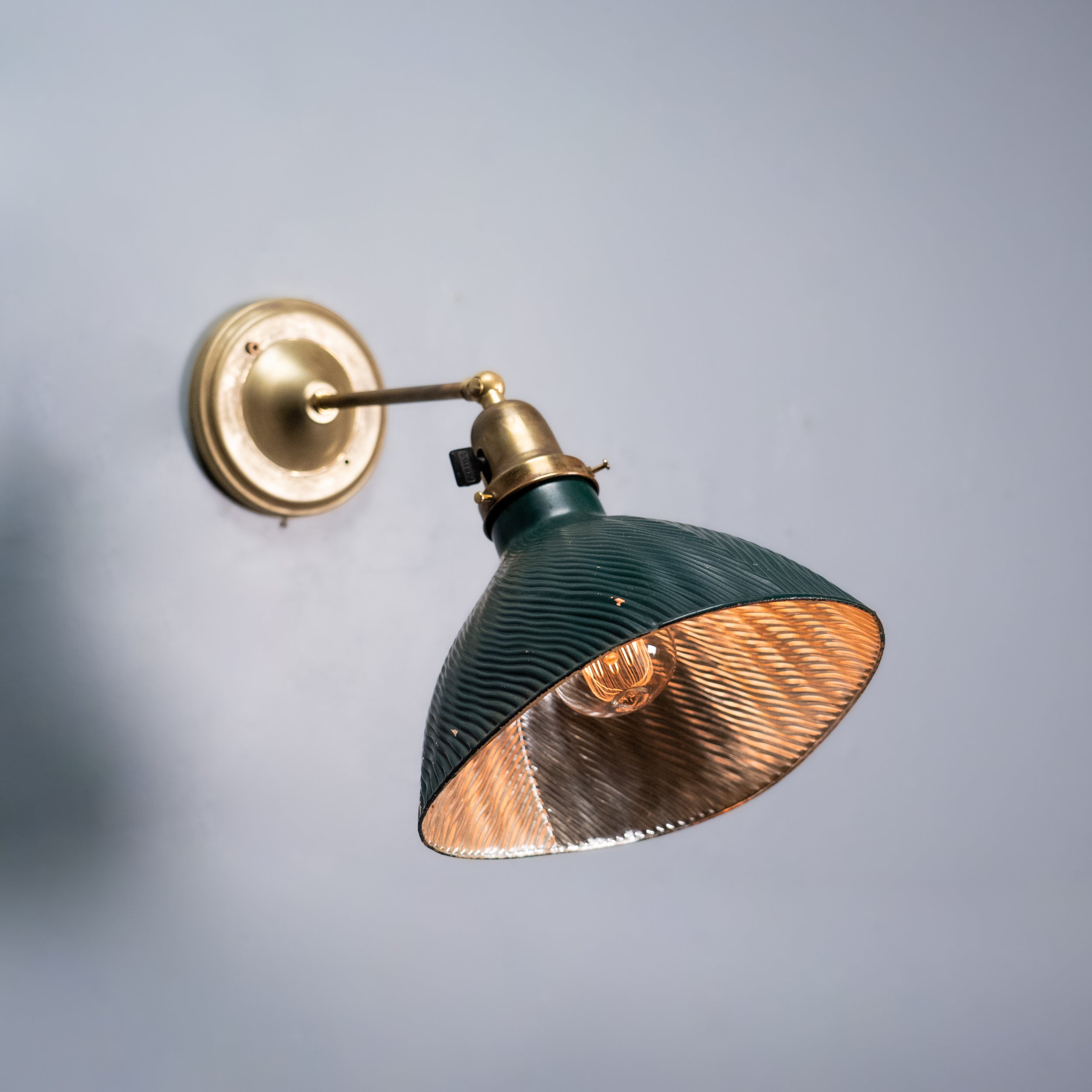 mercury shade sconces | Scott Landon Antiques and Interiors.