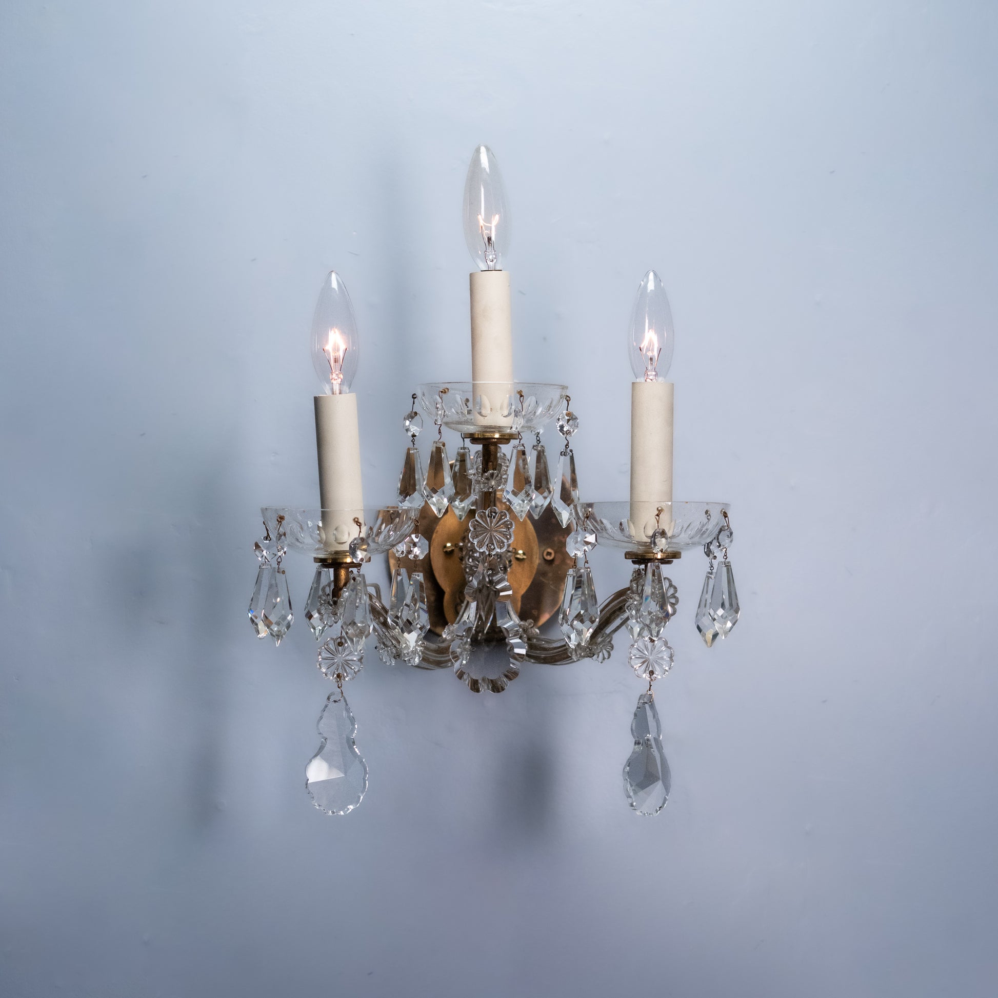 chandelier sconces | Scott Landon Antiques and Interiors.