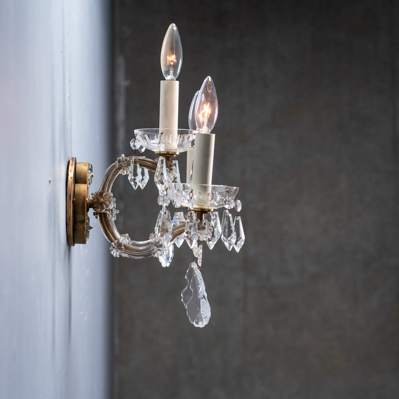 chandelier sconces | Scott Landon Antiques and Interiors.