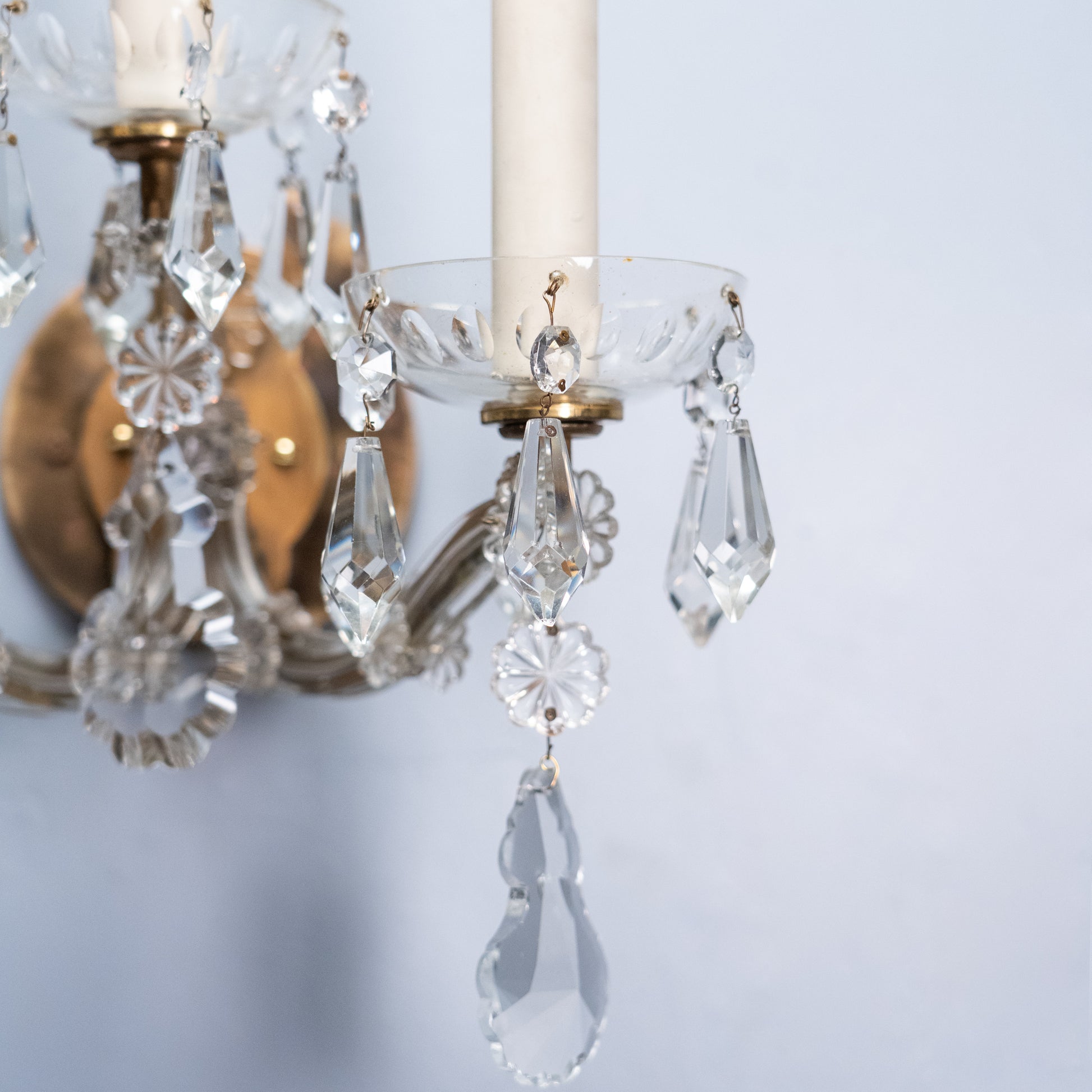 chandelier sconces | Scott Landon Antiques and Interiors.