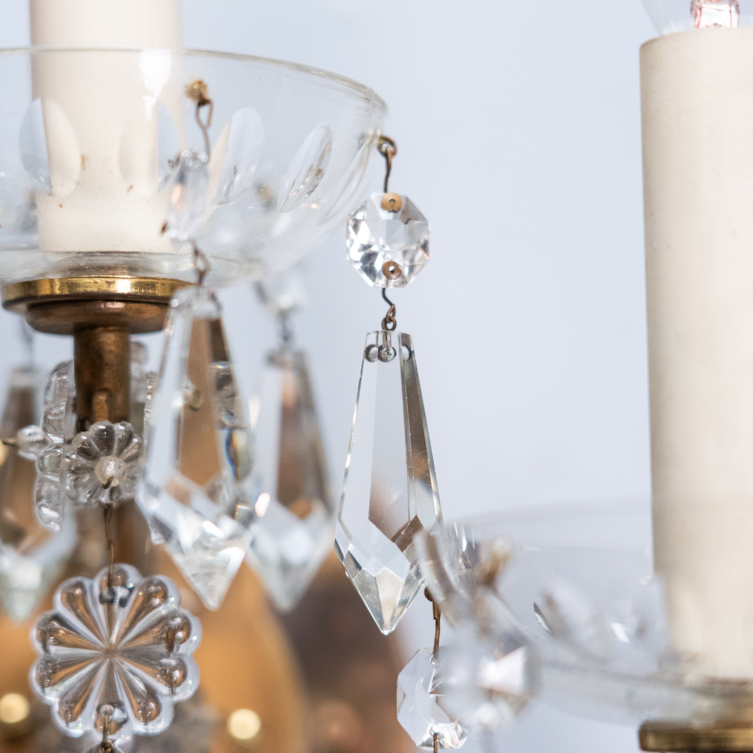 chandelier sconces | Scott Landon Antiques and Interiors.