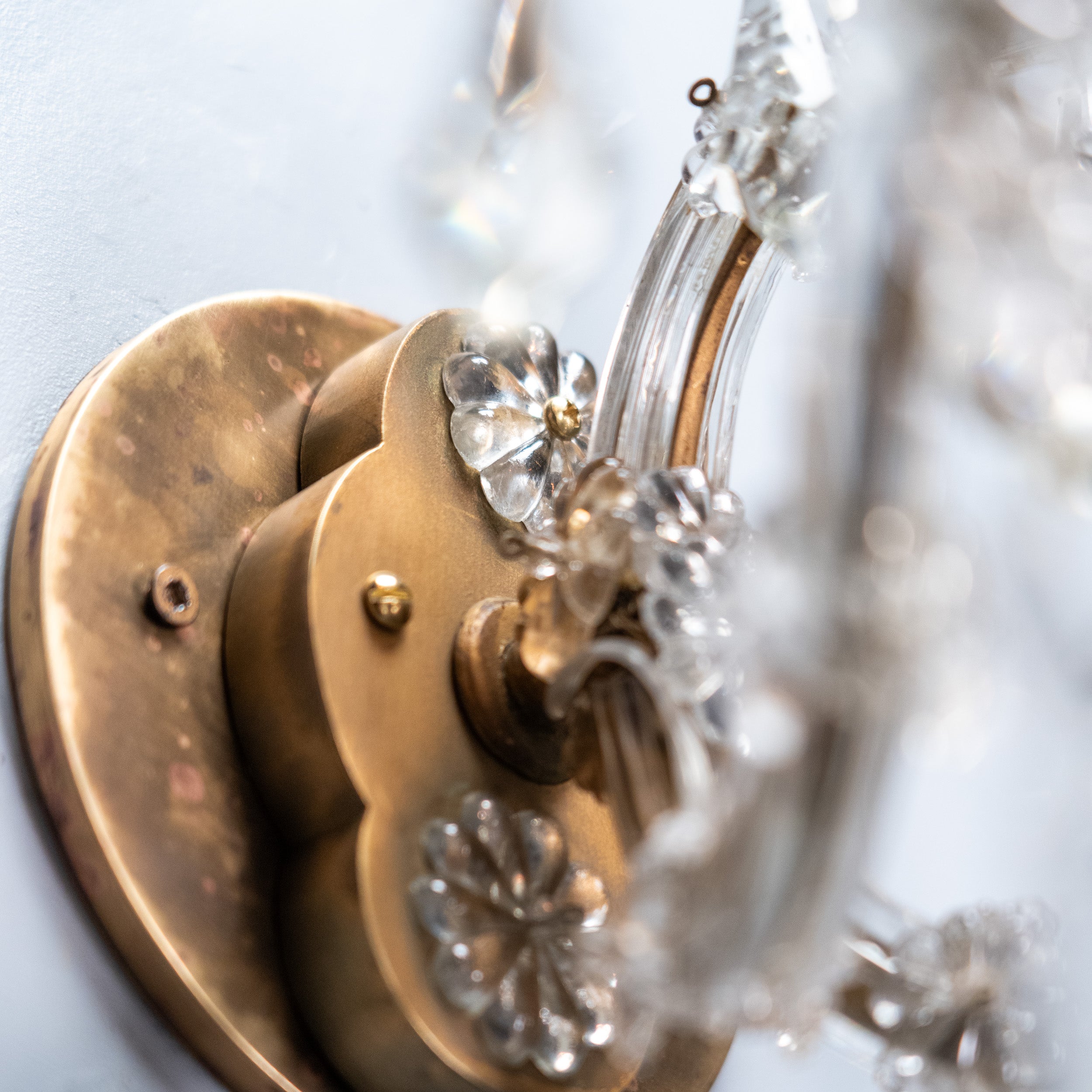 chandelier sconces | Scott Landon Antiques and Interiors.