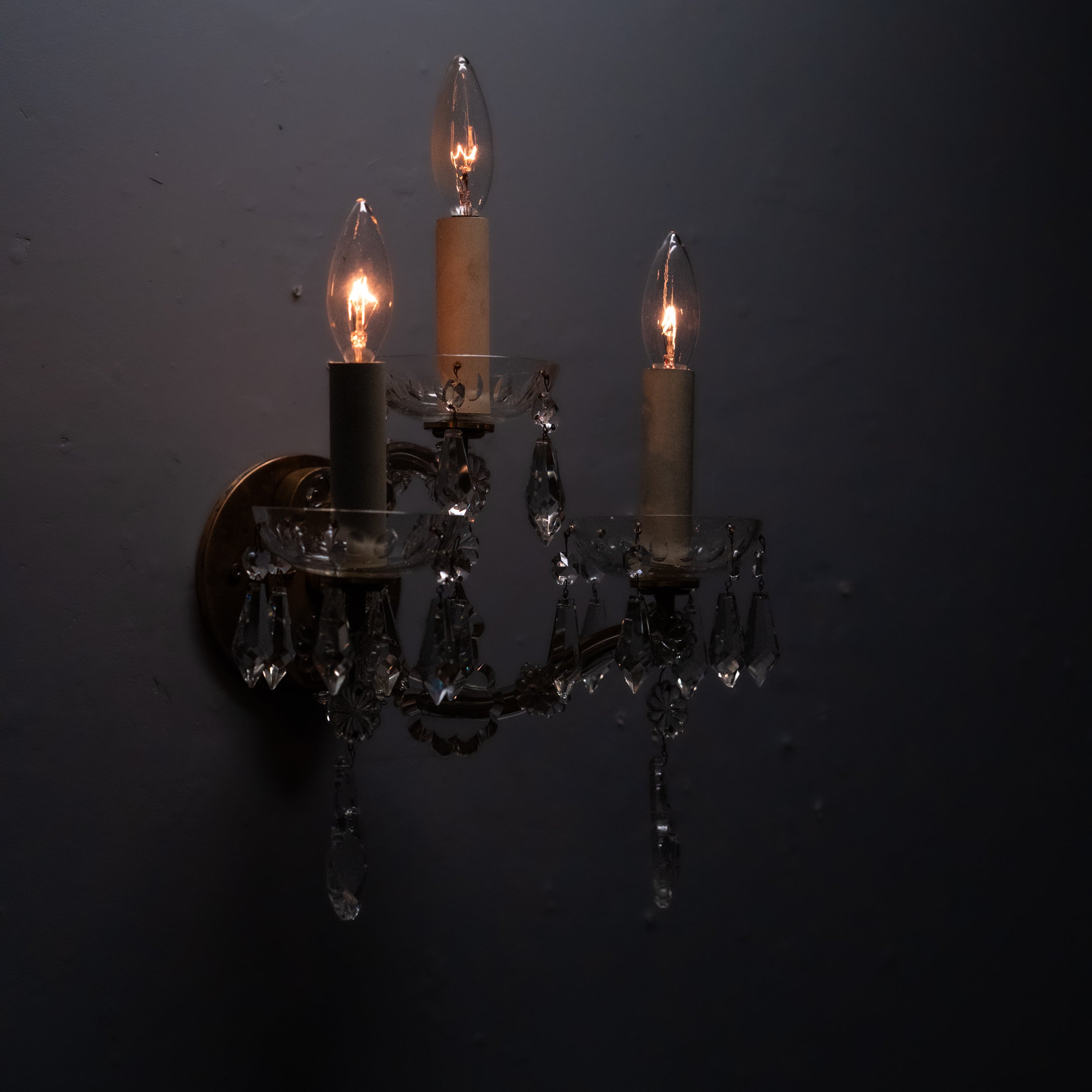 chandelier sconces | Scott Landon Antiques and Interiors.