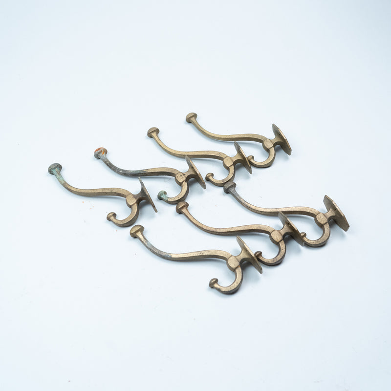 large brass hooks | Scott Landon Antiques and Interiors.