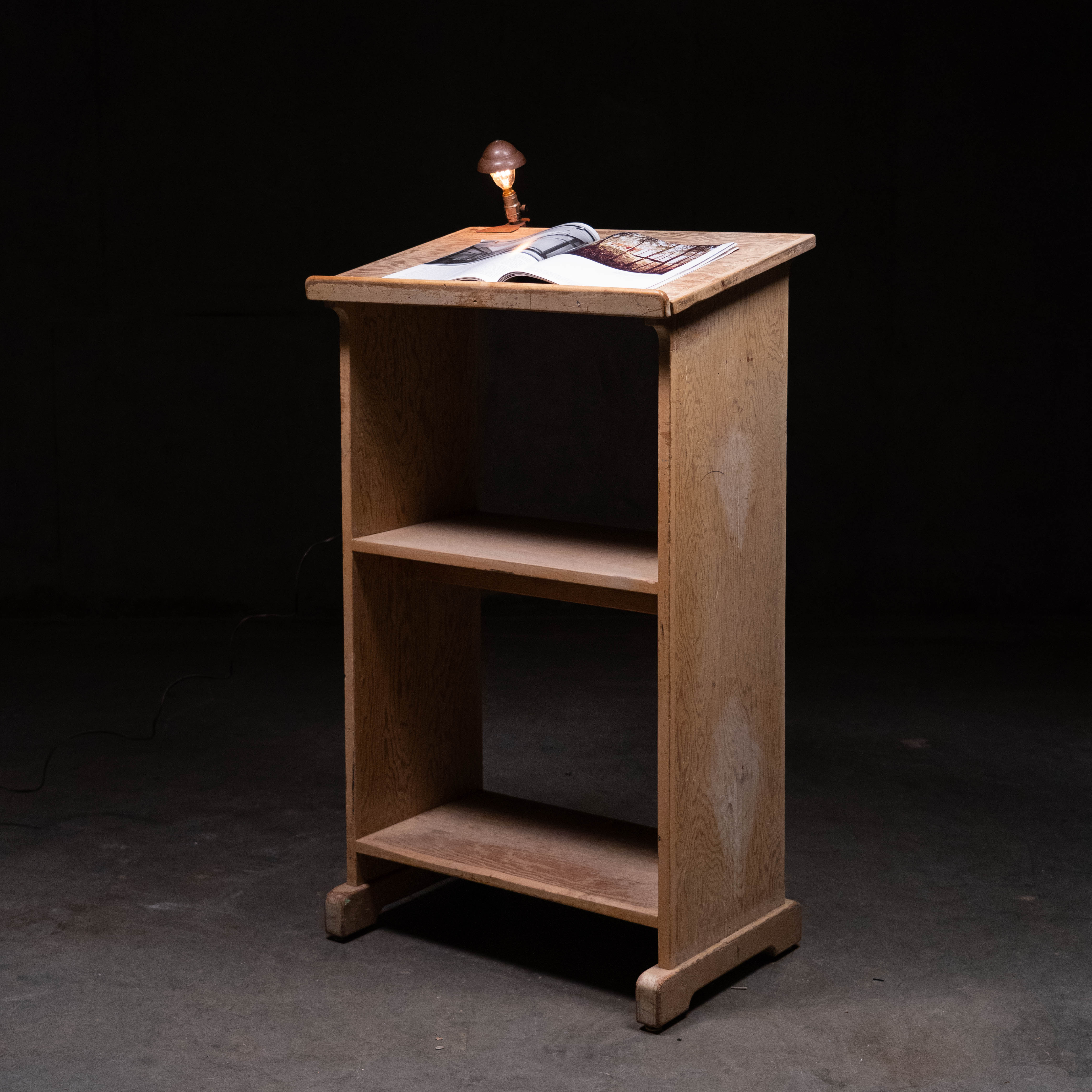 1940 Hostess Stand Podium in Solid Fir