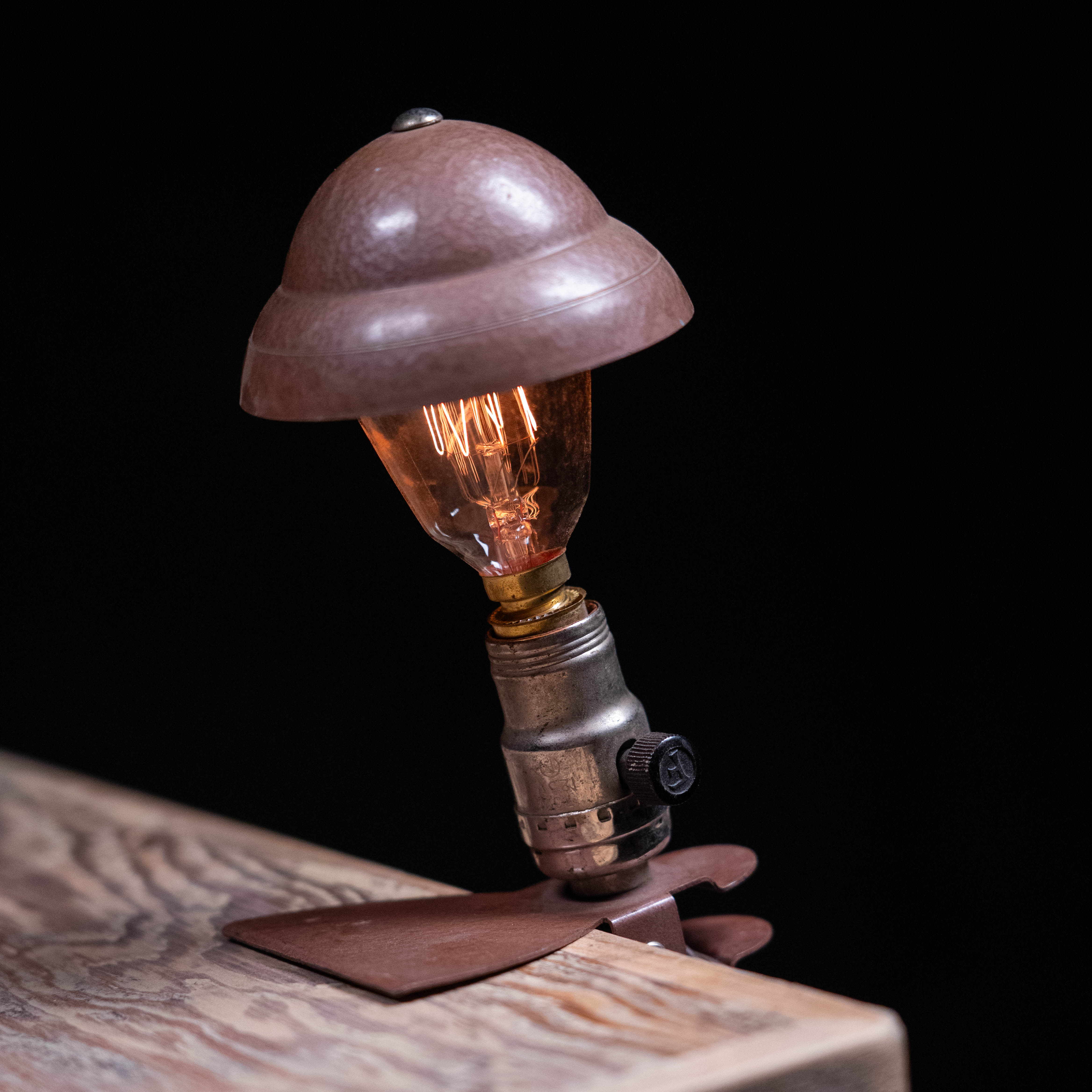 1930 Canadian Clip On Table Lamp