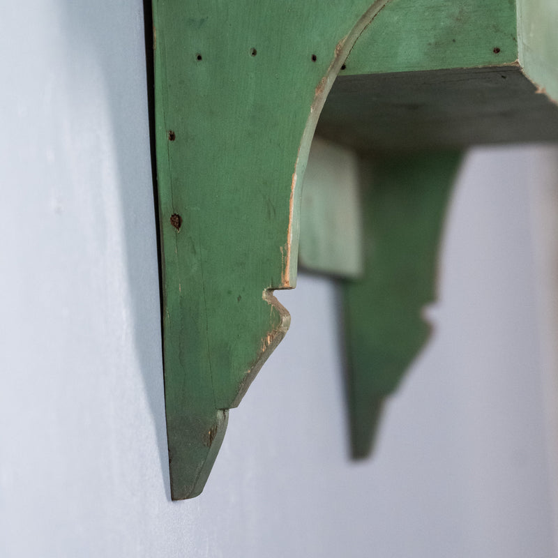 green shelf | Scott Landon Antiques and Interiors.