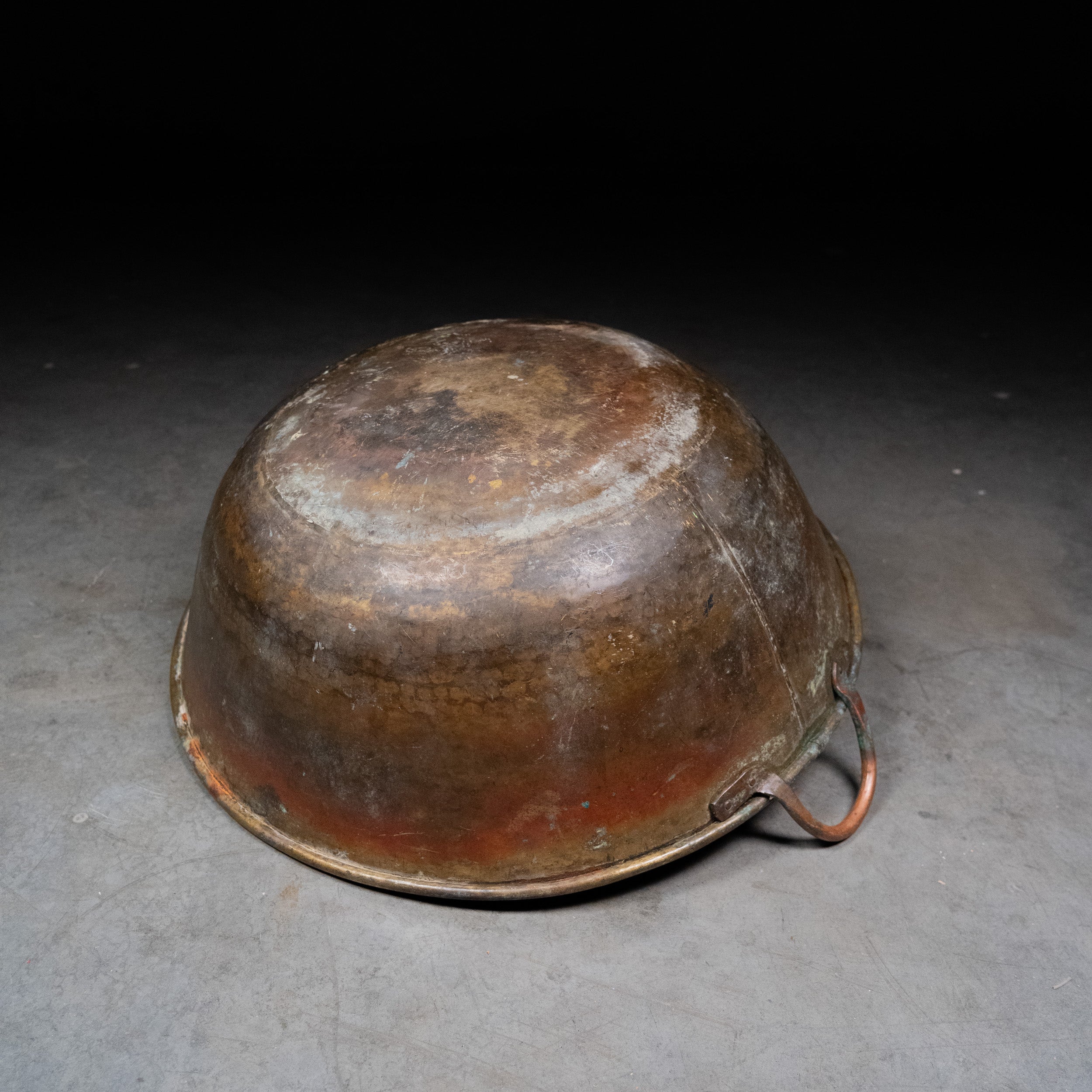 oversized brass bowl | Scott Landon Antiques and Interiors.