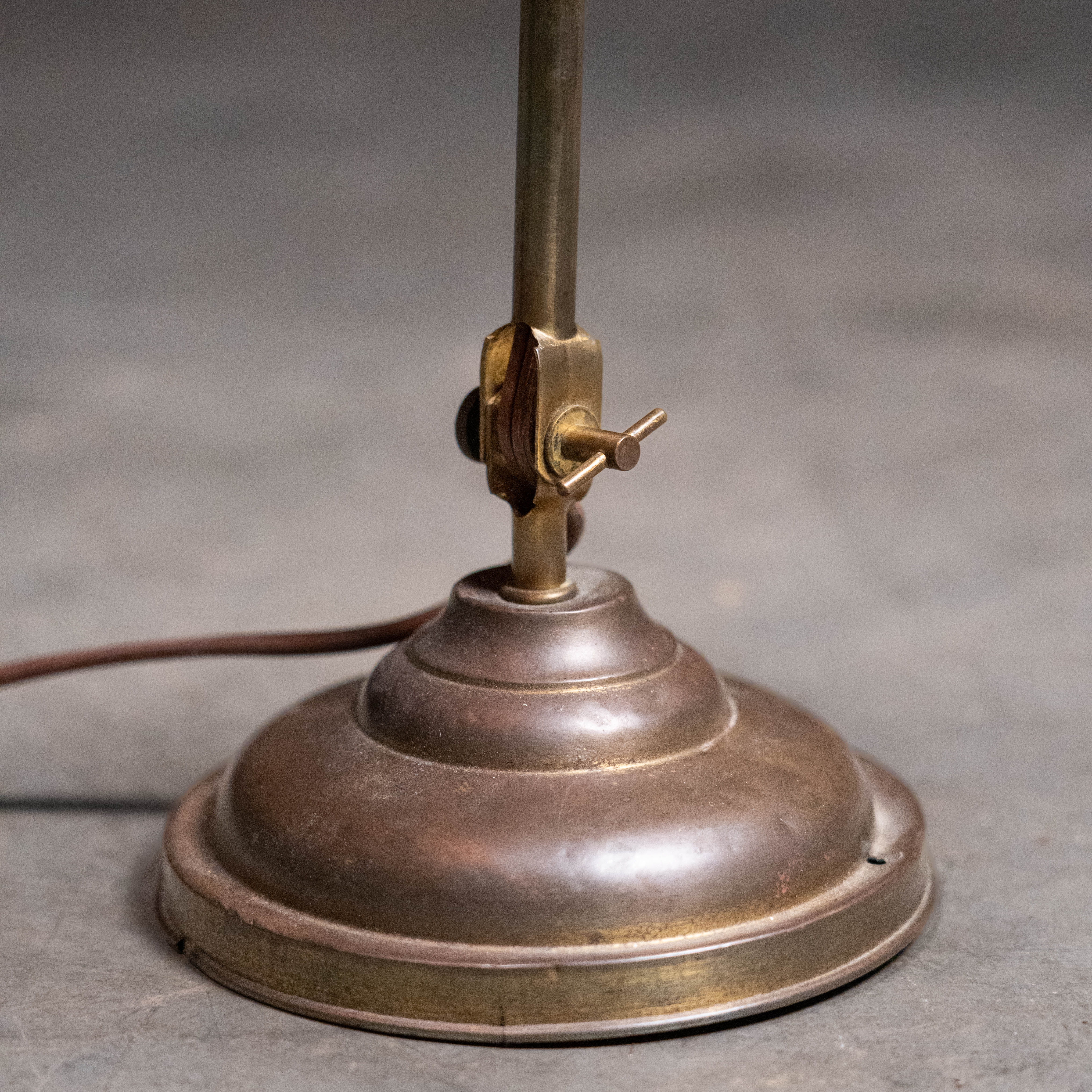 American Faries Adjustable Machinist Lamp (c.1915) – Industrial Brass